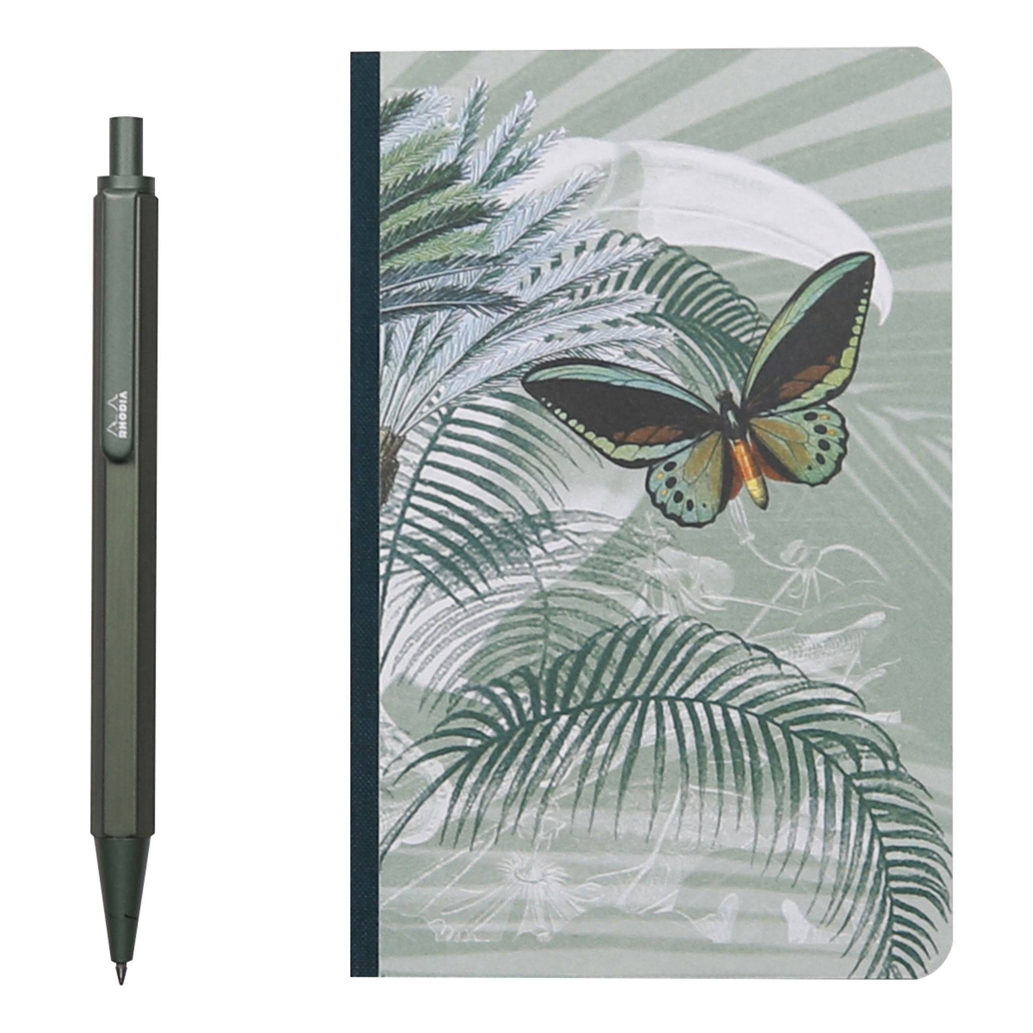 Clairefontaine 4x Kladde 9x14 cm, 72 Blatt liniert, sortiert Mit Motiven 115764C