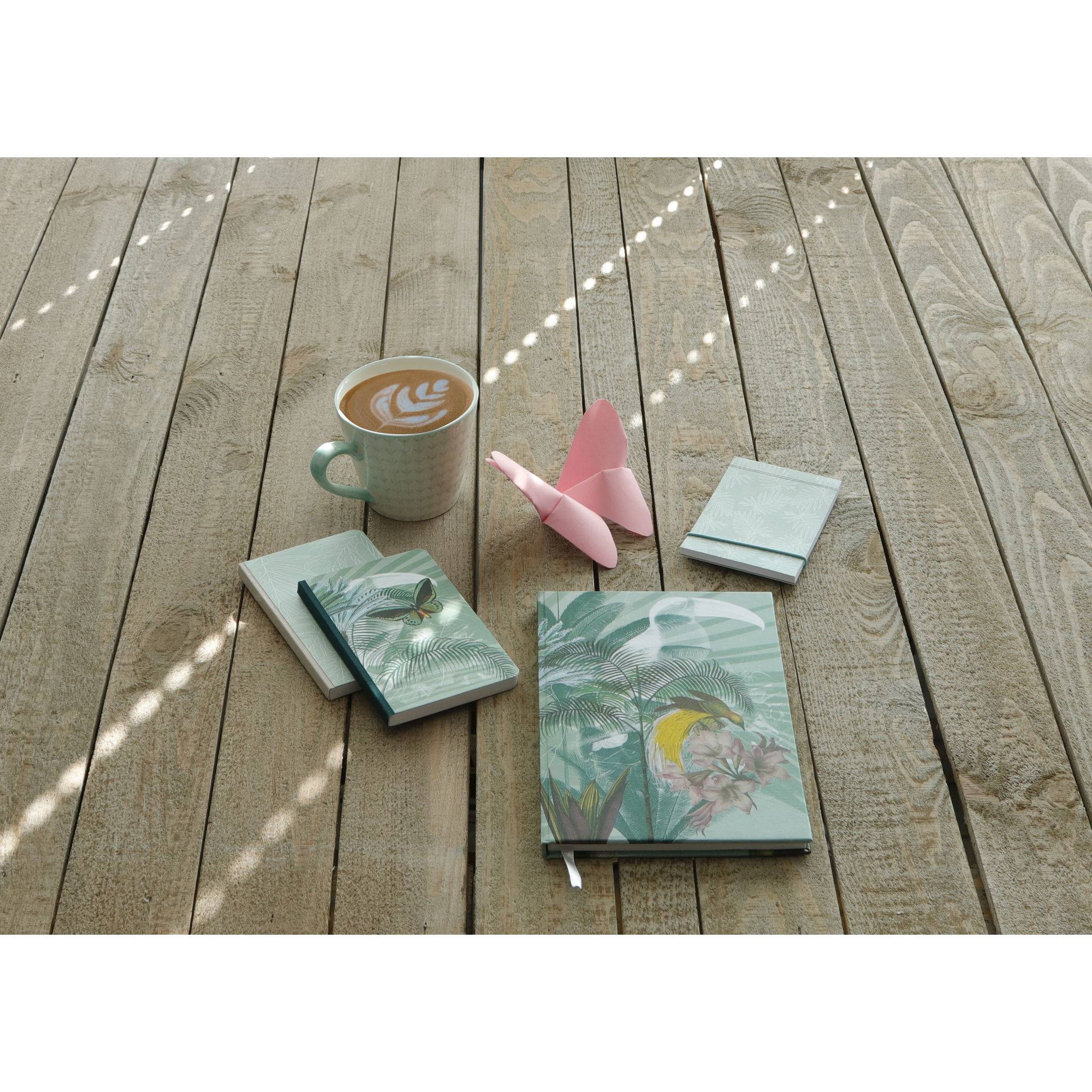 Clairefontaine 4x Kladde 9x14 cm, 72 Blatt liniert, sortiert Mit Motiven 115764C