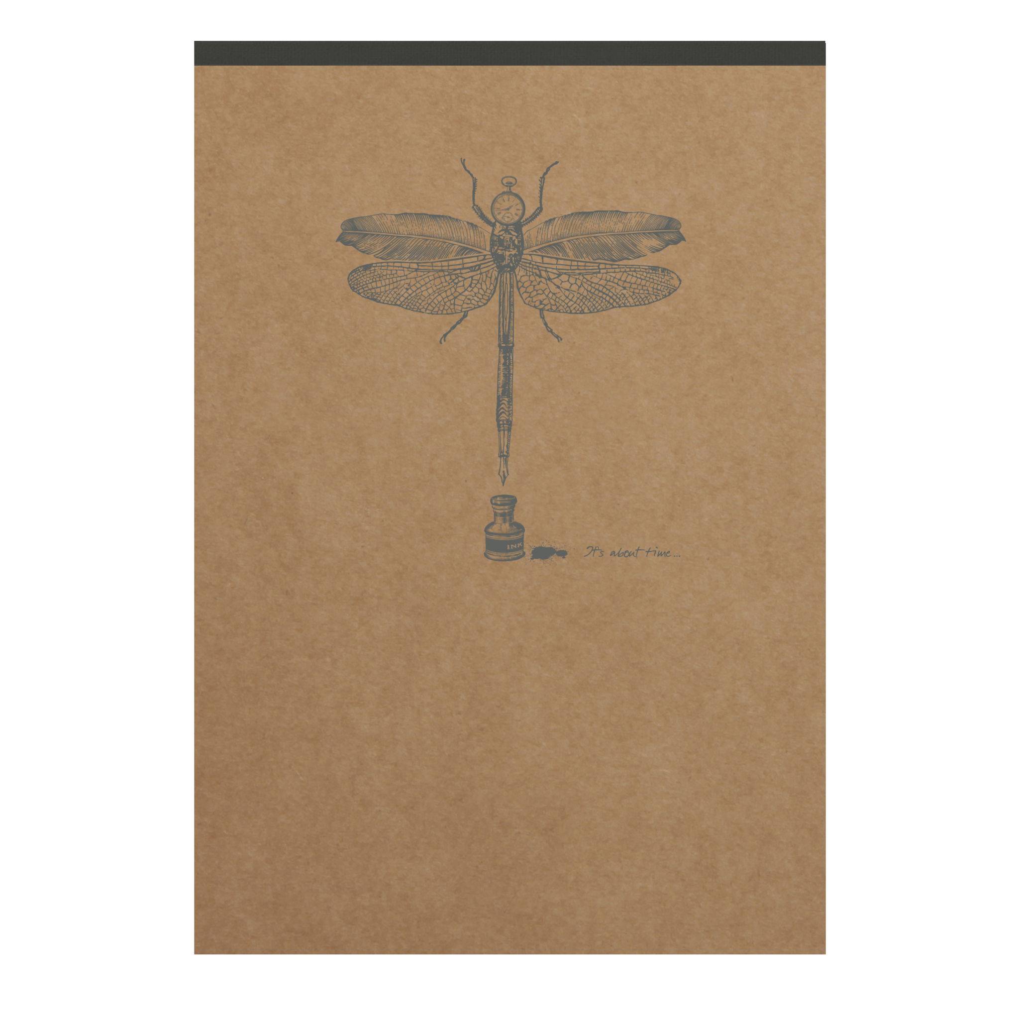 Clairefontaine 5x Block A6 70 Blatt liniert, Motive sortiert - Braun 103646C