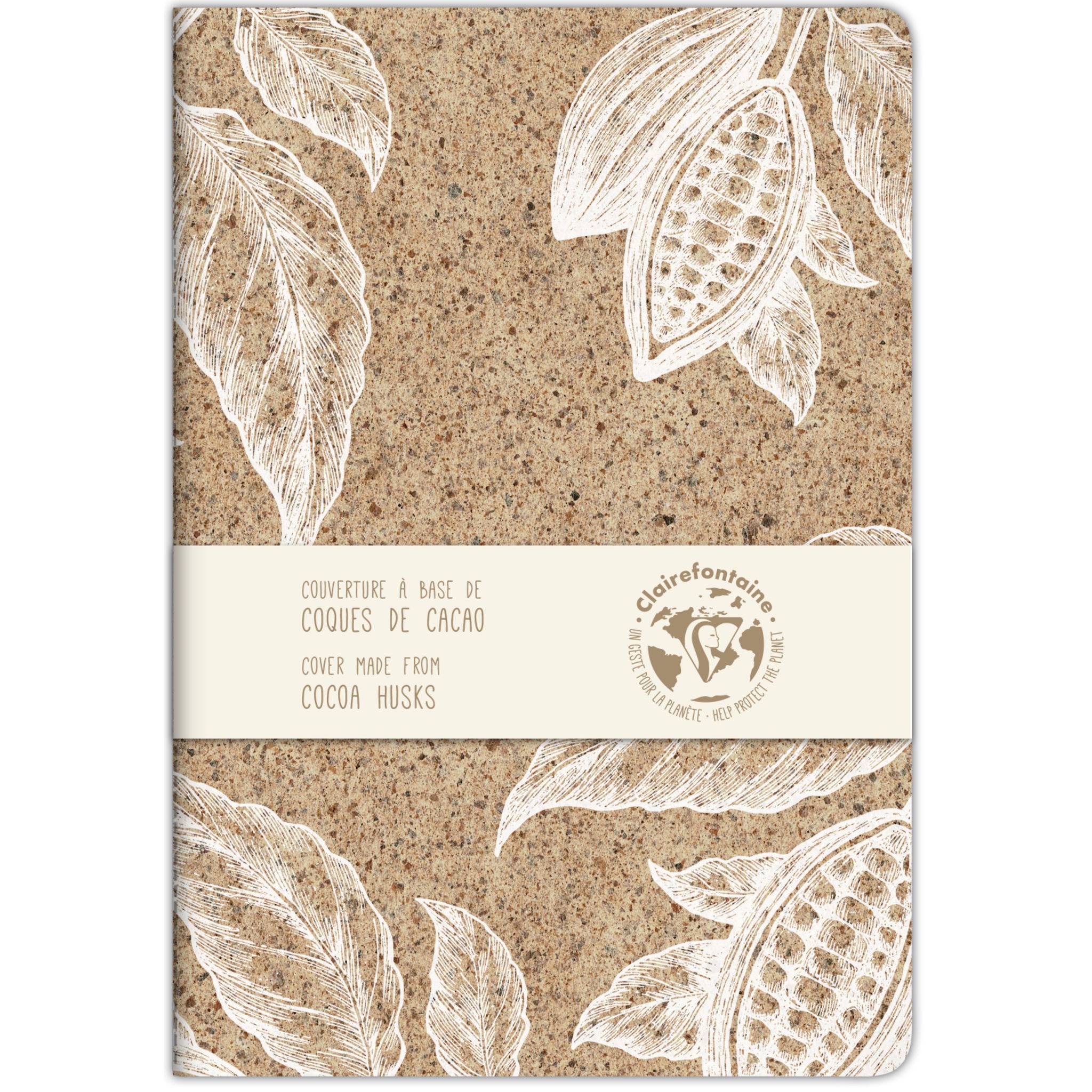 Clairefontaine 6x Notizheft mit Fadenbindung A4, 48 Blatt liniert Kakao 83541C