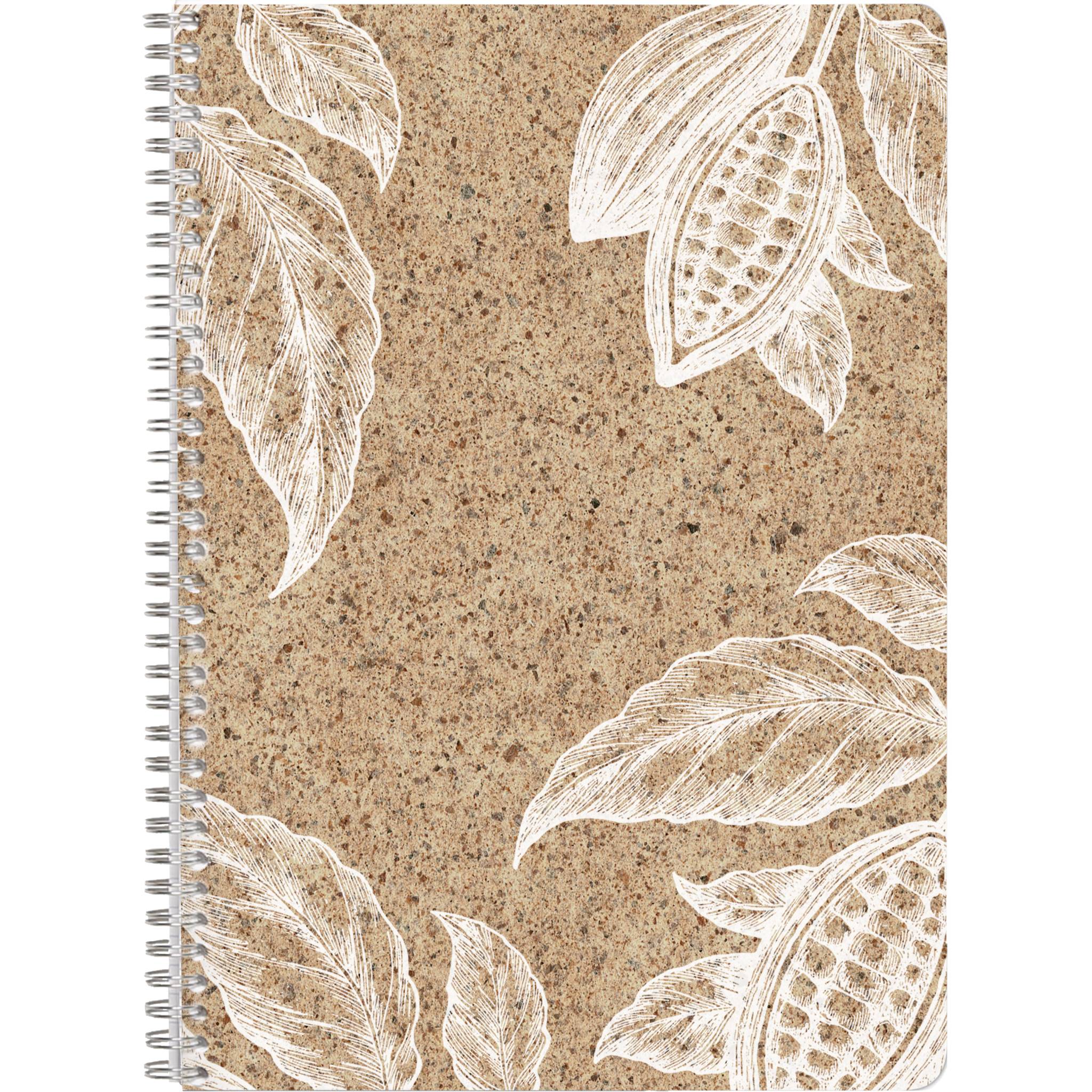 Clairefontaine 6x Notizheft A4, 74 Blatt liniert mit Rand, Kakao 83544C