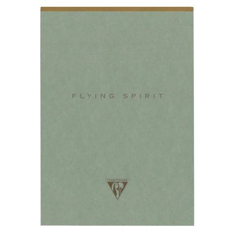 Clairefontaine 5x Block A5, 70 Bl abtrennbar, liniert, 90g Graugrün 107636C