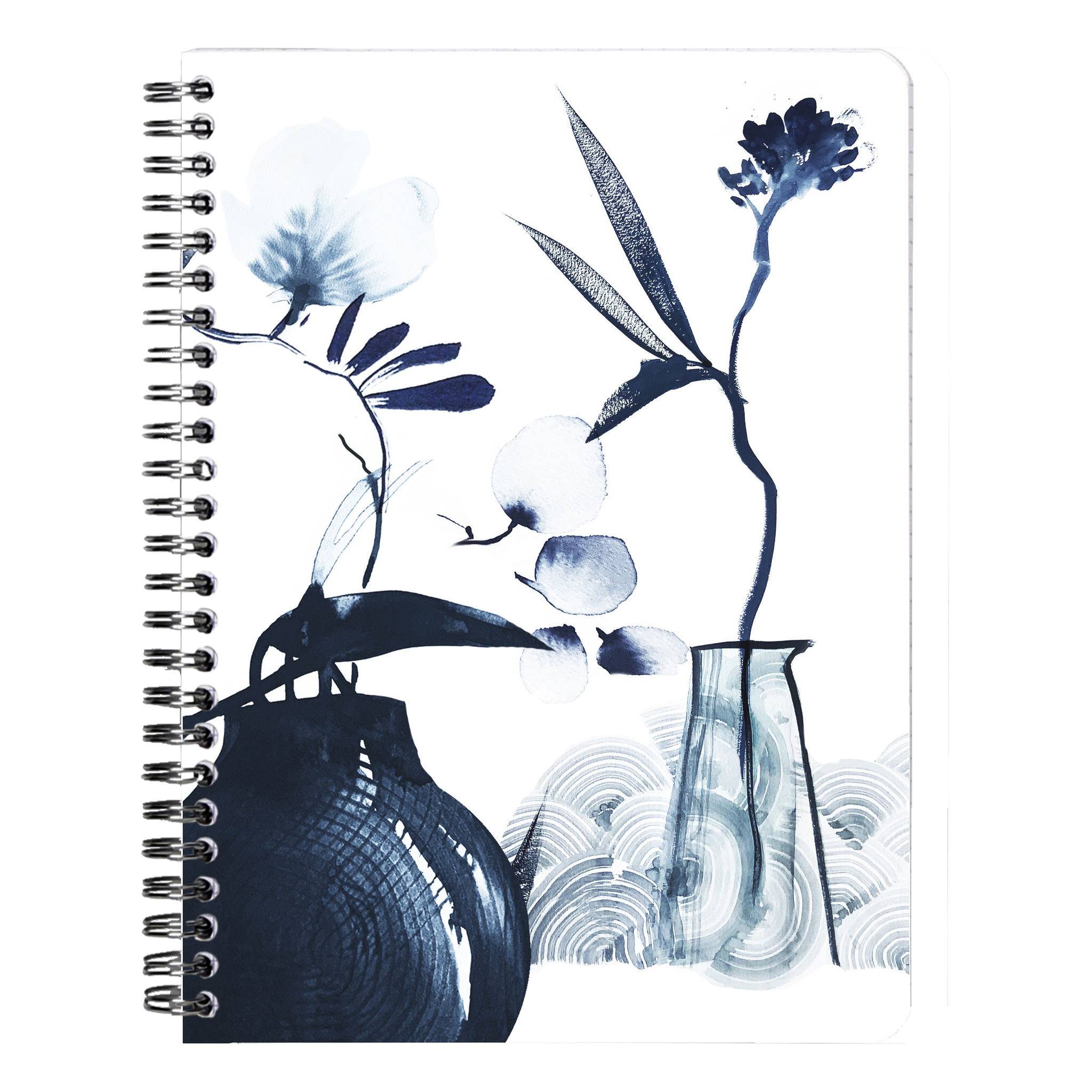 Clairefontaine 4x Spiralbuch A5, 60 Blatt liniert - Mehrfarbig 115928C