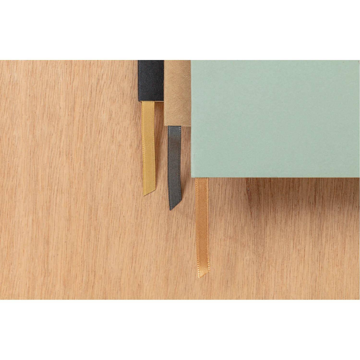 Clairefontaine 5x Journal 19x25 cm, 96 Bl, dot, sortiert Graugrün 107746C
