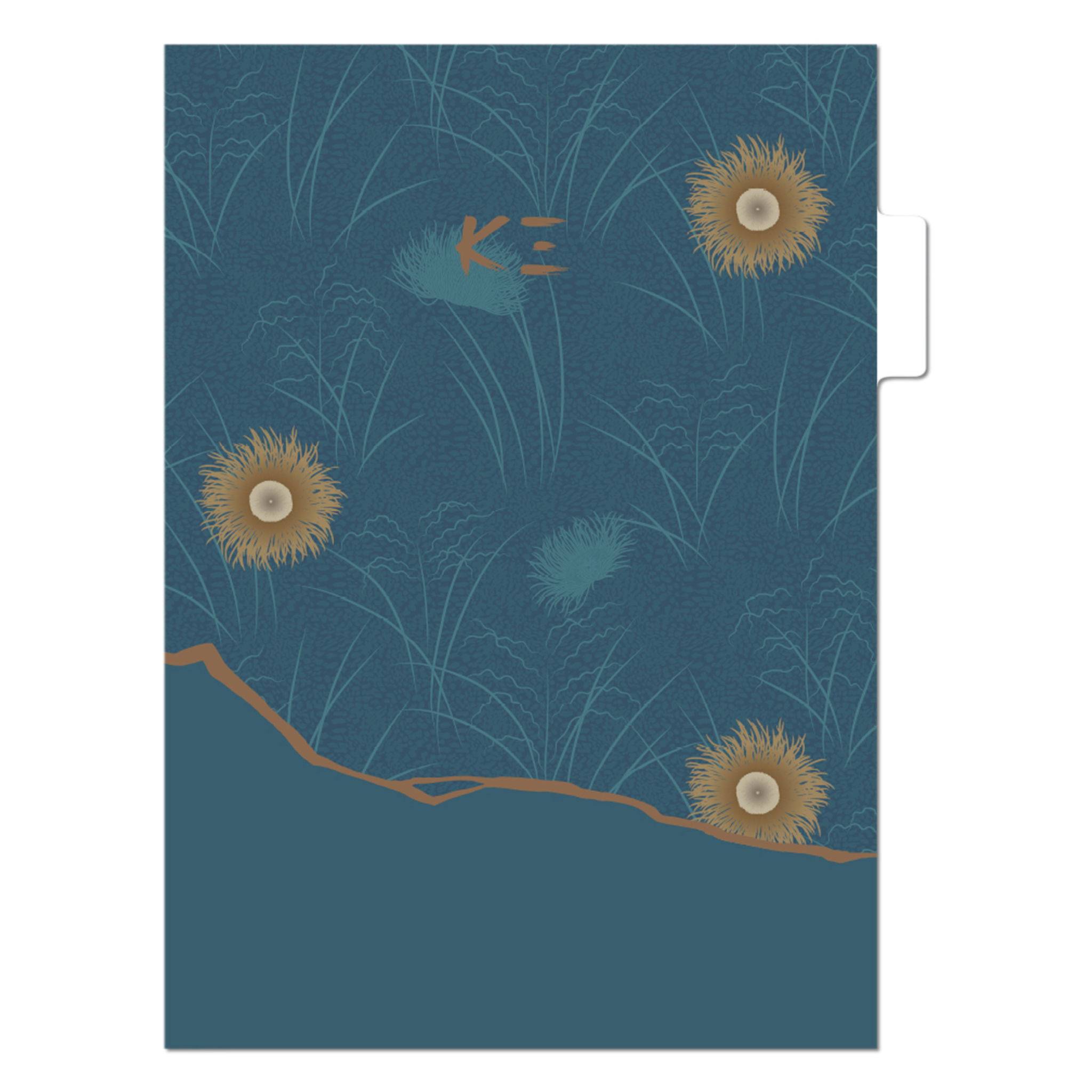 Clairefontaine 5x K3 blue, Set mit 3 Registermappen 22x31cm - Mehrfarbig 115914C