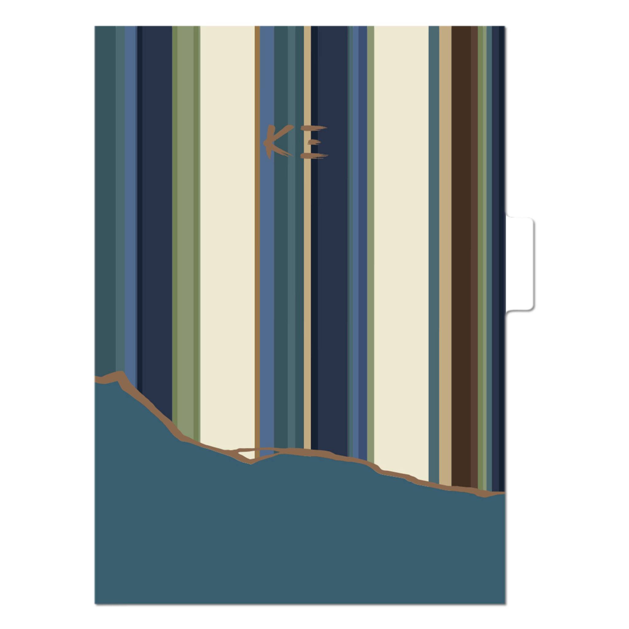 Clairefontaine 5x K3 blue, Set mit 3 Registermappen 22x31cm - Mehrfarbig 115914C