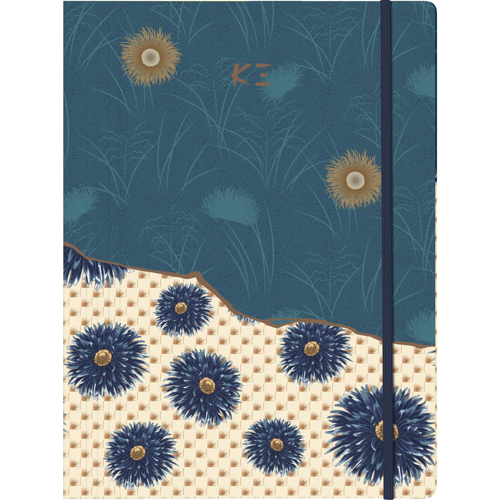 Clairefontaine 4x K3 blue, Sammelmappe 24x32 cm Mehrfarbig 115911C