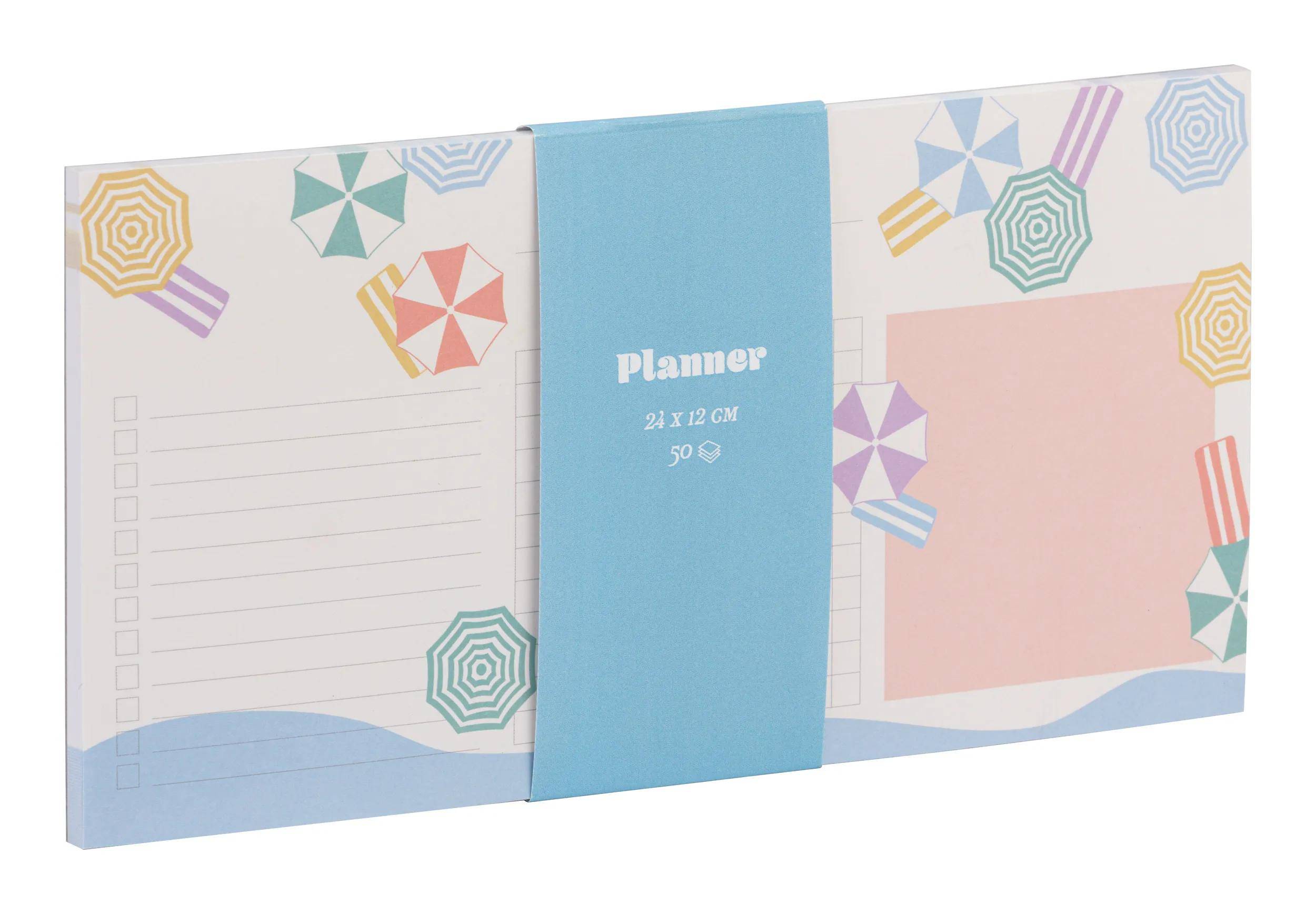 Clairefontaine 5x Dolce Amore, Miniplaner 24x12 cm, 50 bedruckte Blätter 116272C
