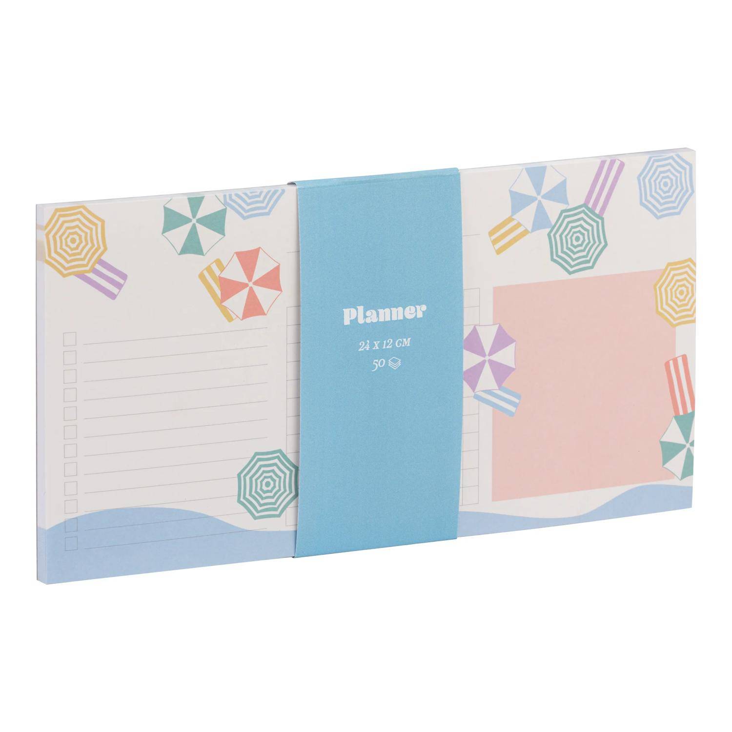 Clairefontaine 5x Dolce Amore, Miniplaner 24x12 cm, 50 bedruckte Blätter 116272C