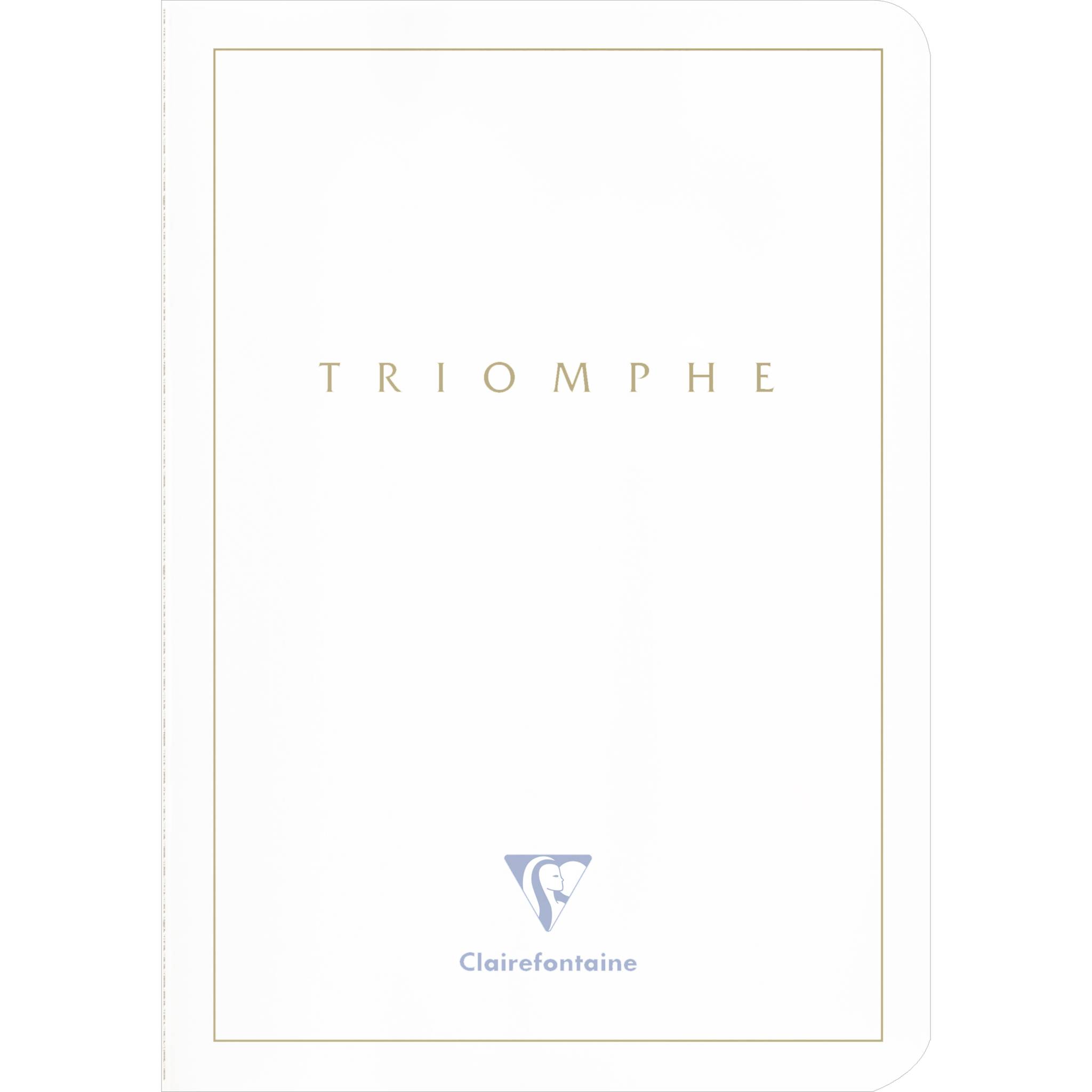 Clairefontaine 5x Heft A5 mit Fadenbindung 48 Blatt liniert Papier Weiß 36126C