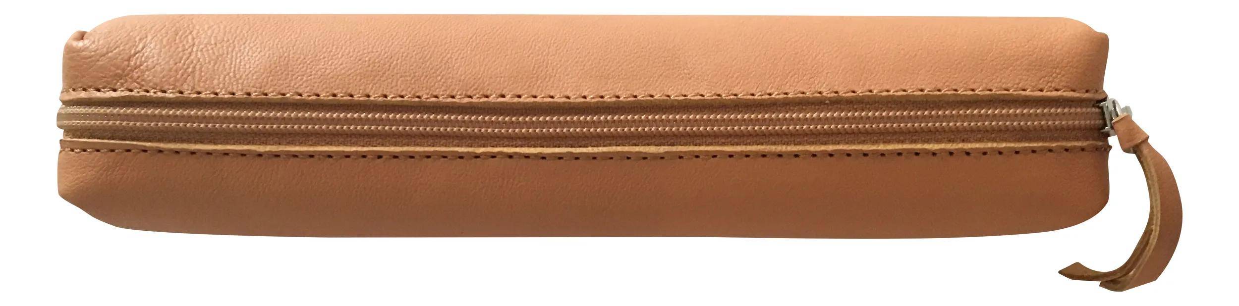 Clairefontaine 4x Schlampermäppchen SLIM 4x2,5x19,5cm Natur 410000C