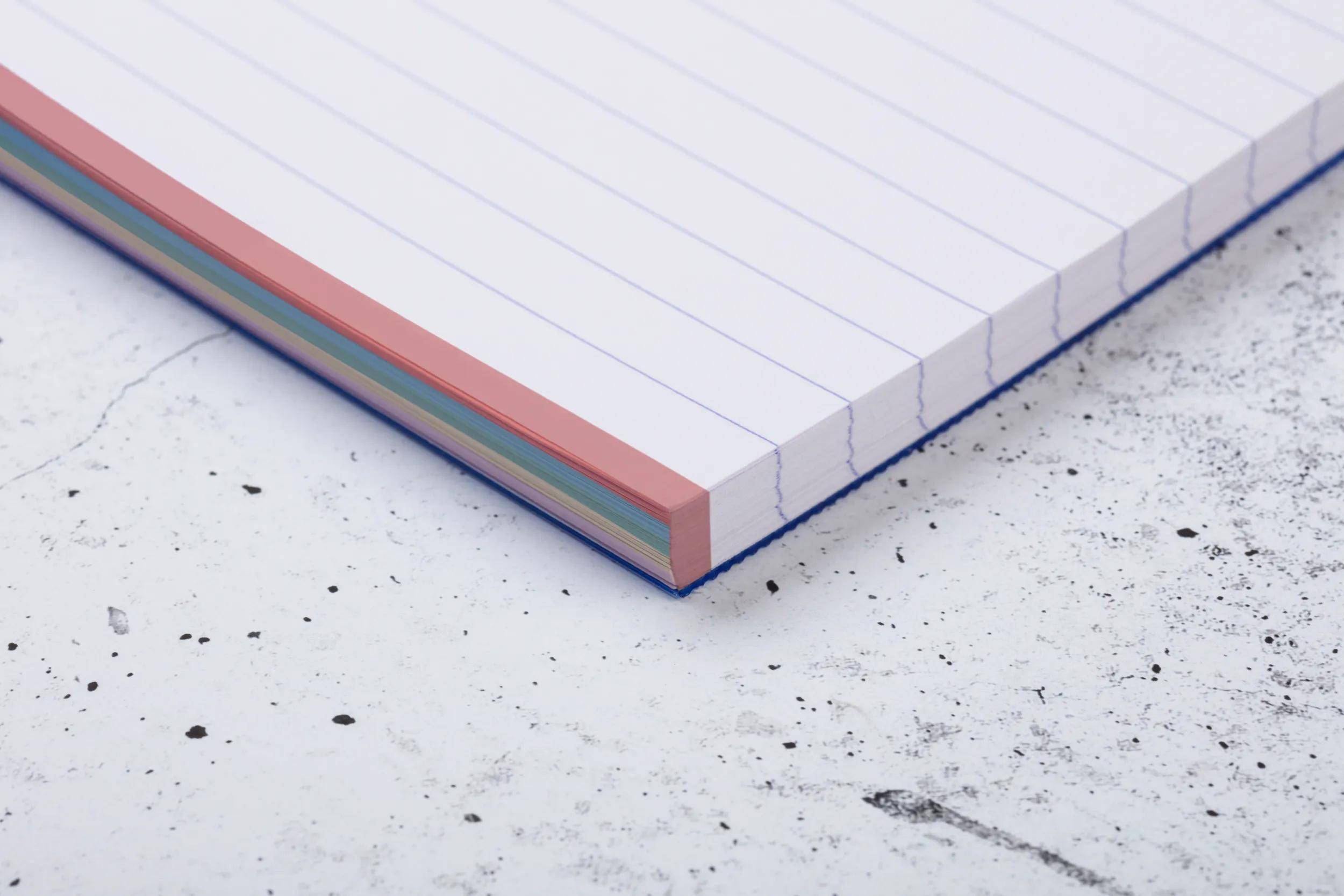 Clairefontaine 5x Block A5 Karteikarten, 50 liniert, PP Sortiert 327016C