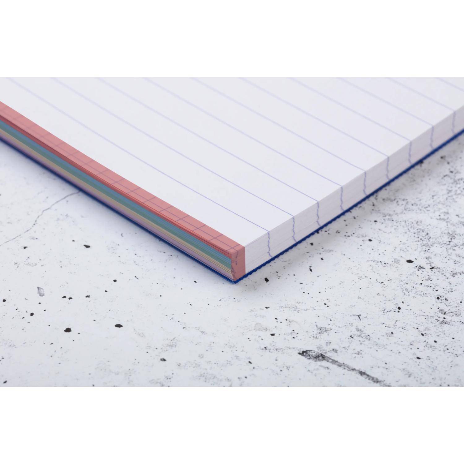 Clairefontaine 5x Block A5 Karteikarten, 50 liniert, PP Sortiert 327016C