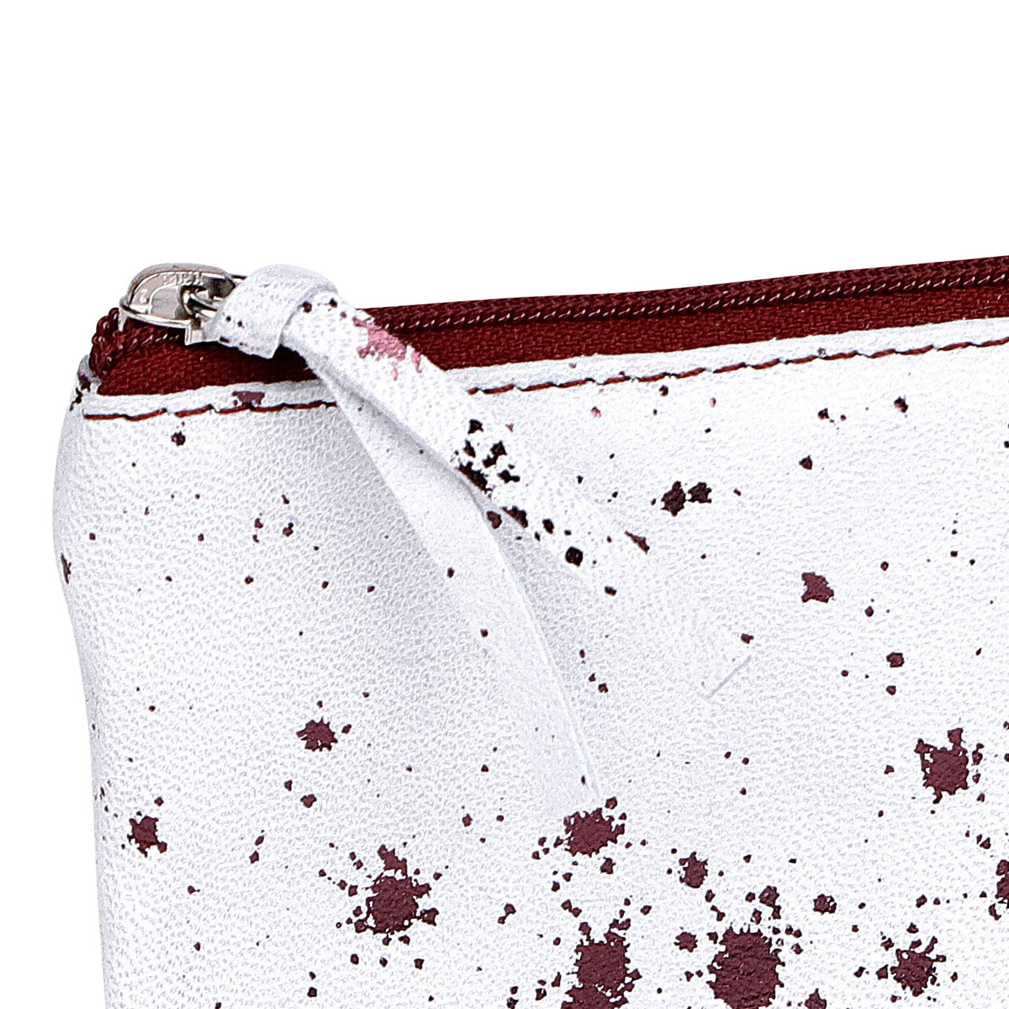 Clairefontaine 4x Flaches Schlampermäppchen Wildleder 22x11cm kirsche 410115C