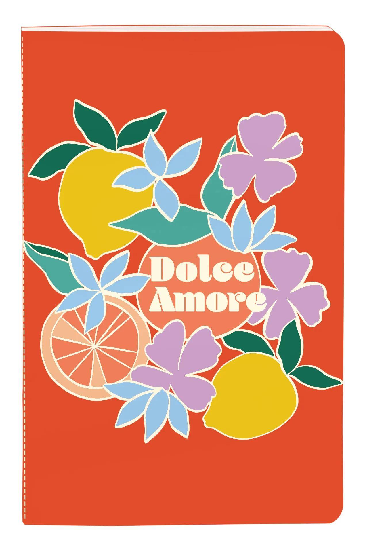 Clairefontaine 8x Dolce Amore, Notizheft 9x14cm 48 Bl, liniert, sortiert 116262C