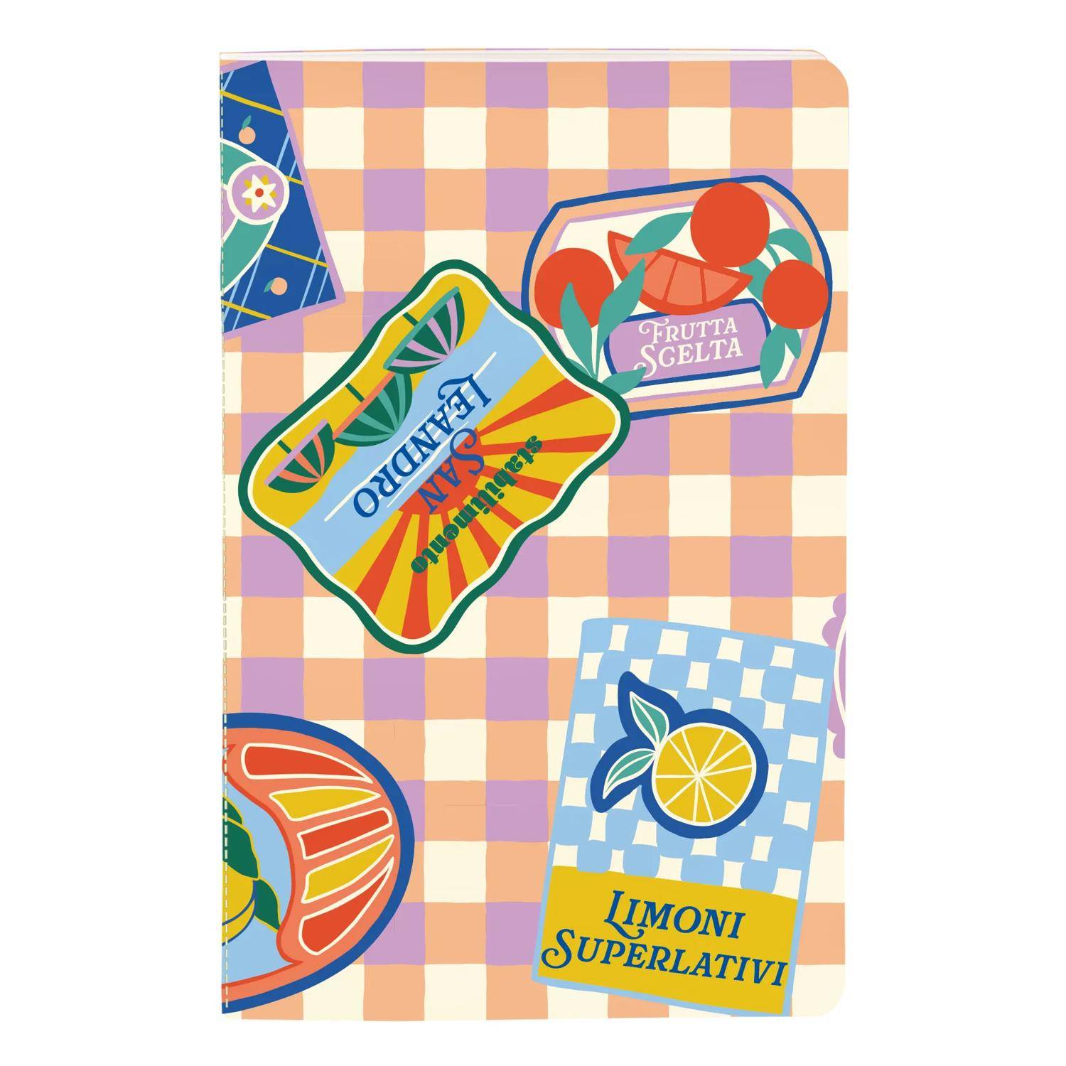 Clairefontaine 8x Dolce Amore, Notizheft 9x14cm 48 Bl, liniert, sortiert 116262C