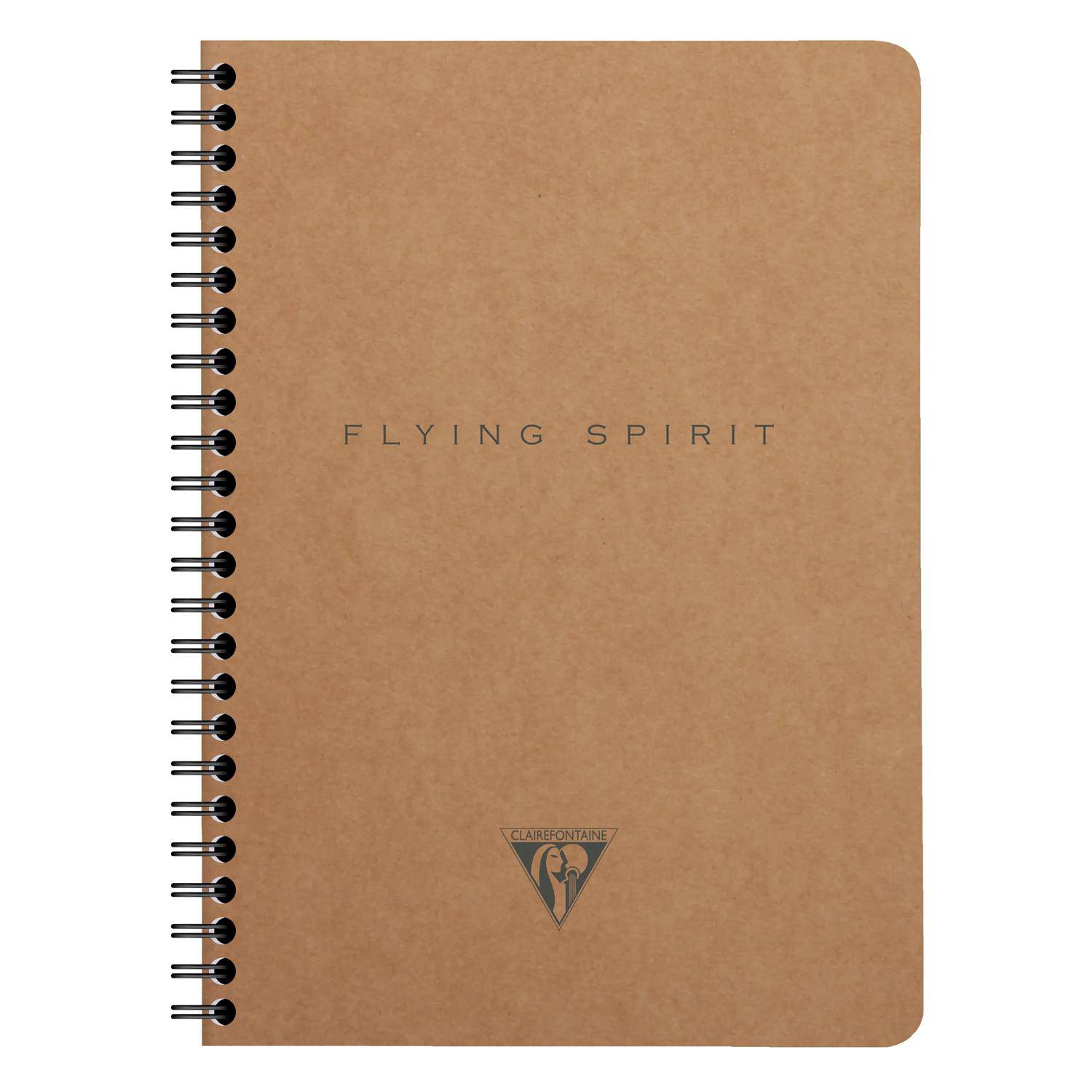 Clairefontaine 5x Notizbuch A5, 60 Blatt liniert, Motive sortiert Braun 103566C