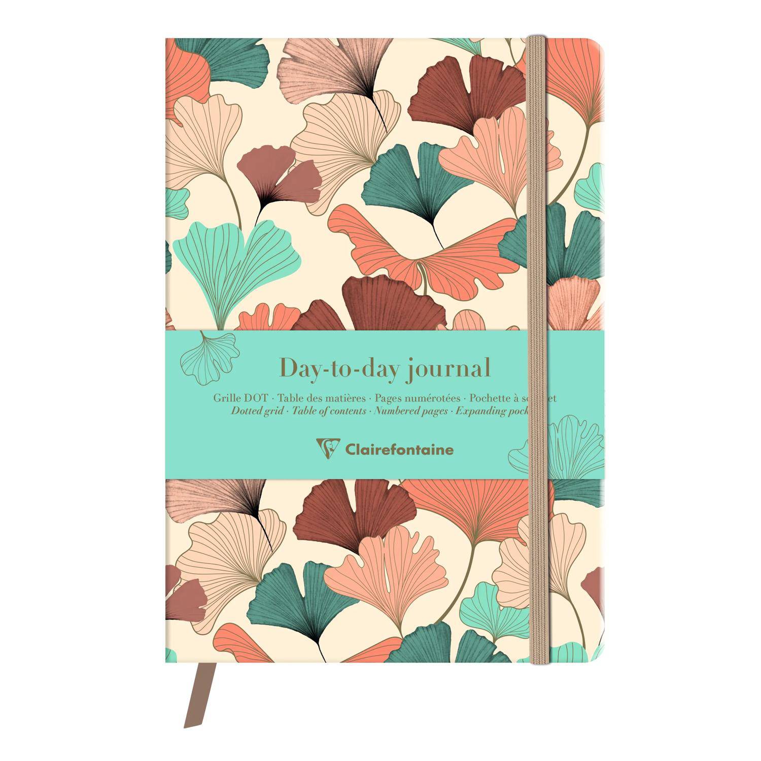 Clairefontaine 4x Journal A5 14,8x21 cm, 96 Bl, dot/kariert, sortiert 116255C
