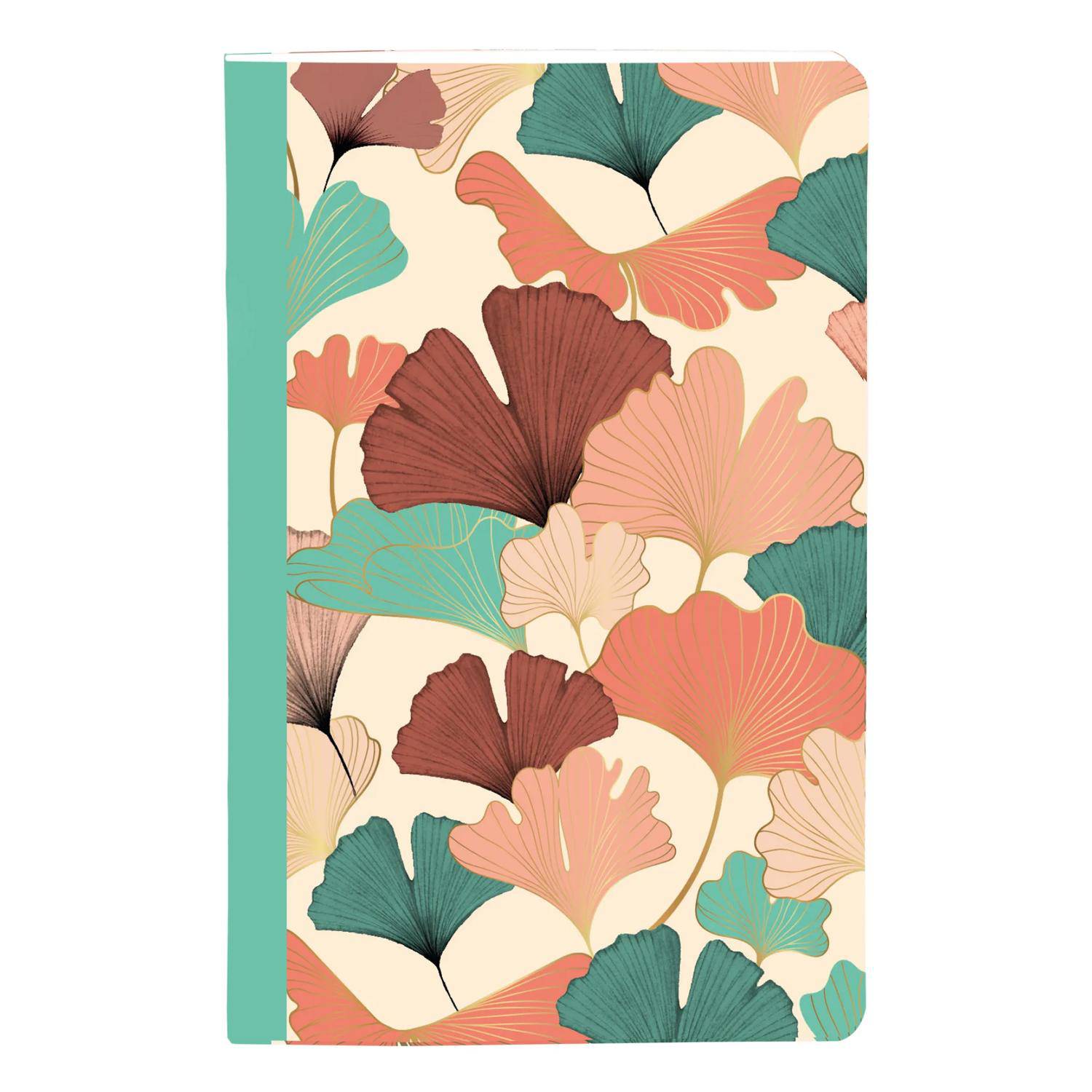 Clairefontaine 8x Gaïa beige, Notizbuch 9x14cm, 48 Bl, liniert, sortiert 116251C