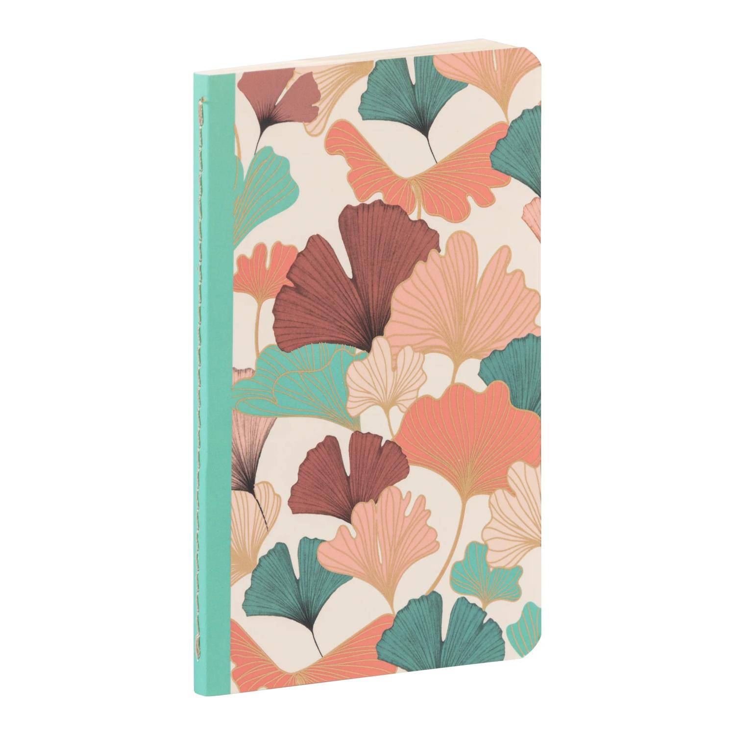 Clairefontaine 8x Gaïa beige, Notizbuch 9x14cm, 48 Bl, liniert, sortiert 116251C