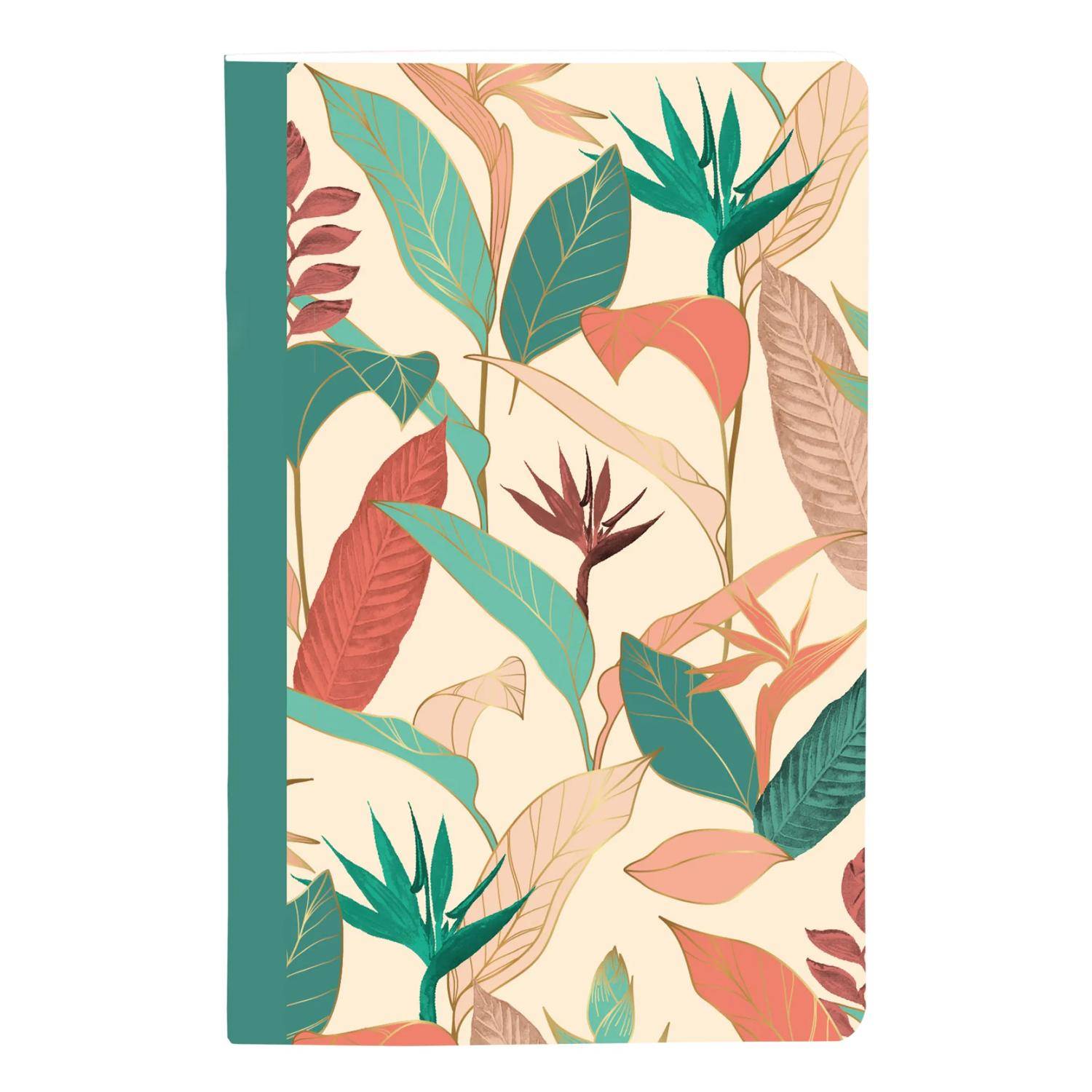 Clairefontaine 8x Gaïa beige, Notizbuch 9x14cm, 48 Bl, liniert, sortiert 116251C