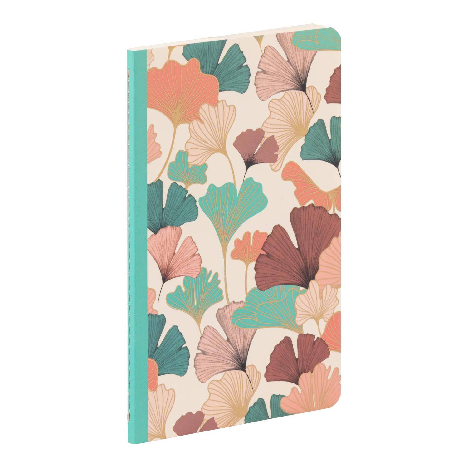 Clairefontaine 8x Gaïa beige, Notizbuch 11x17cm 48 Bl, liniert, sortiert 116252C