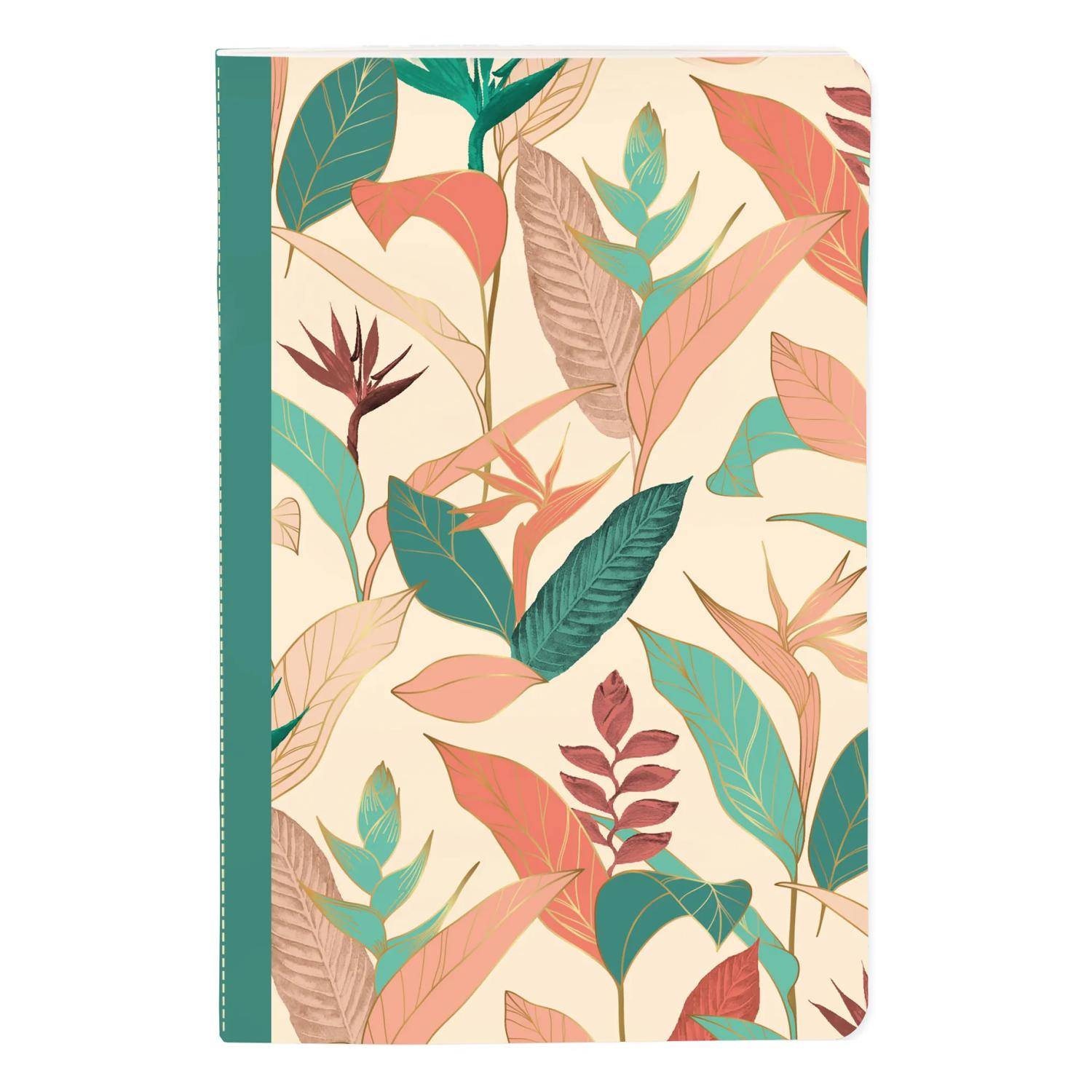 Clairefontaine 8x Gaïa beige, Notizbuch 11x17cm 48 Bl, liniert, sortiert 116252C