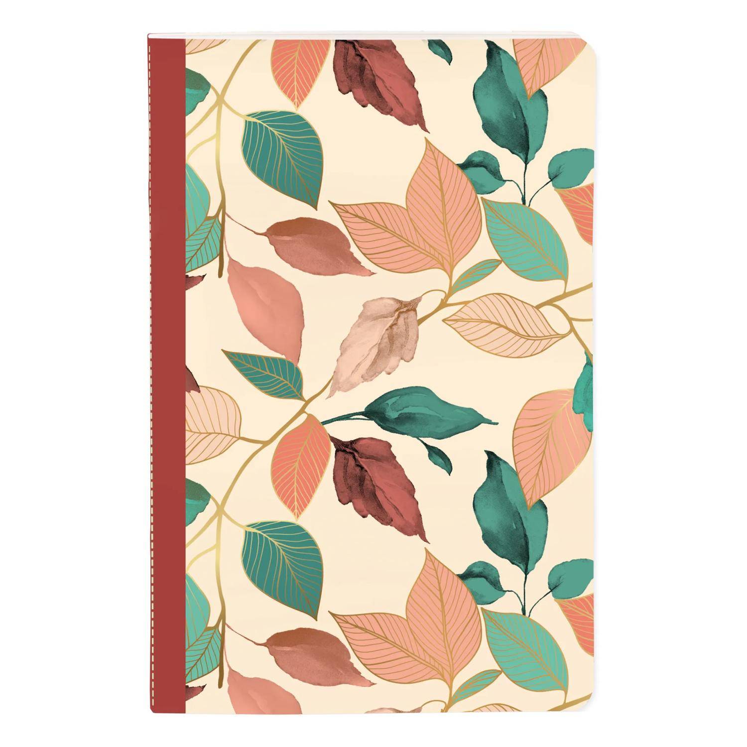 Clairefontaine 8x Gaïa beige, Notizbuch 11x17cm 48 Bl, liniert, sortiert 116252C