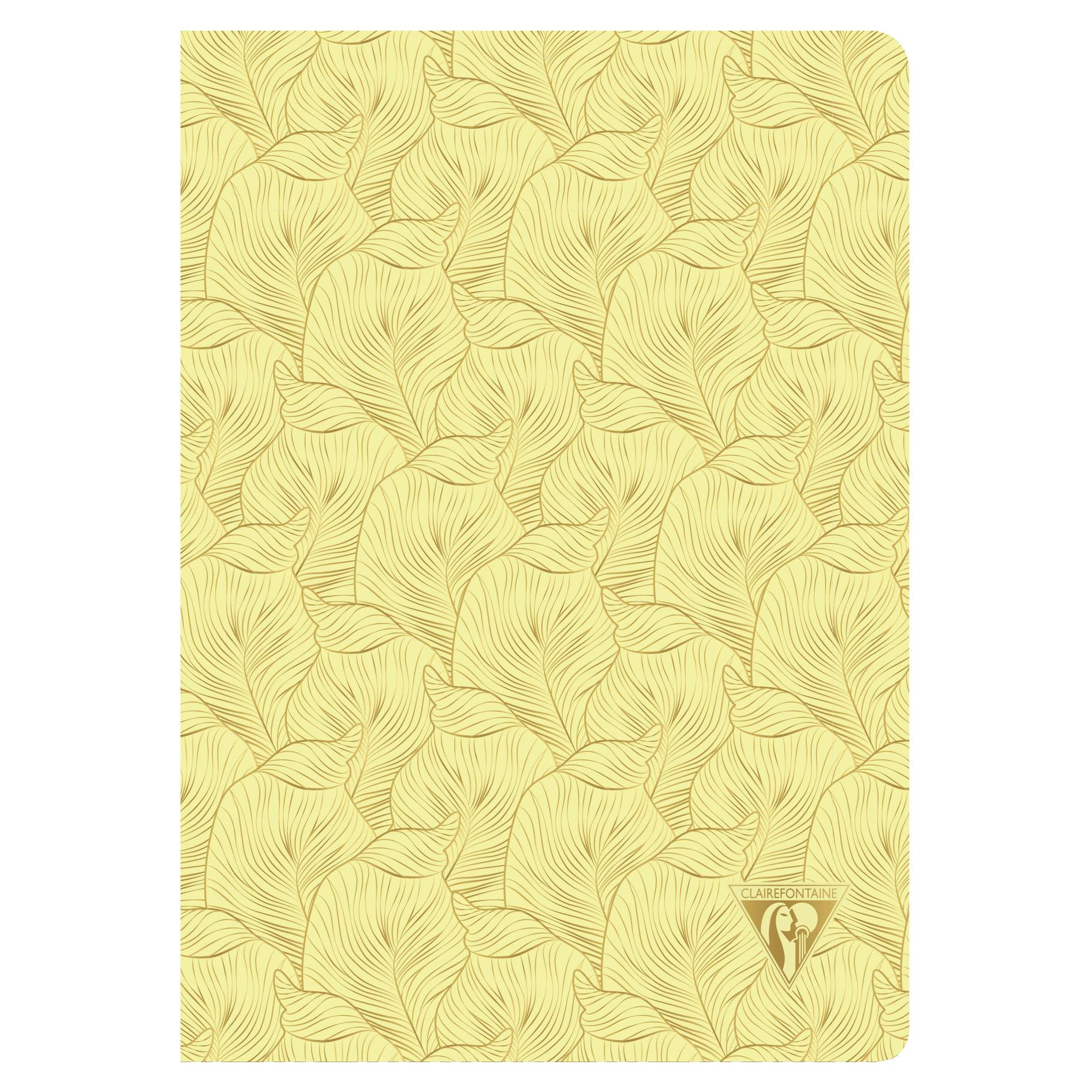 Clairefontaine 6x Notizbuch 14,8x21cm 48 Blatt liniert sortiert 193036C