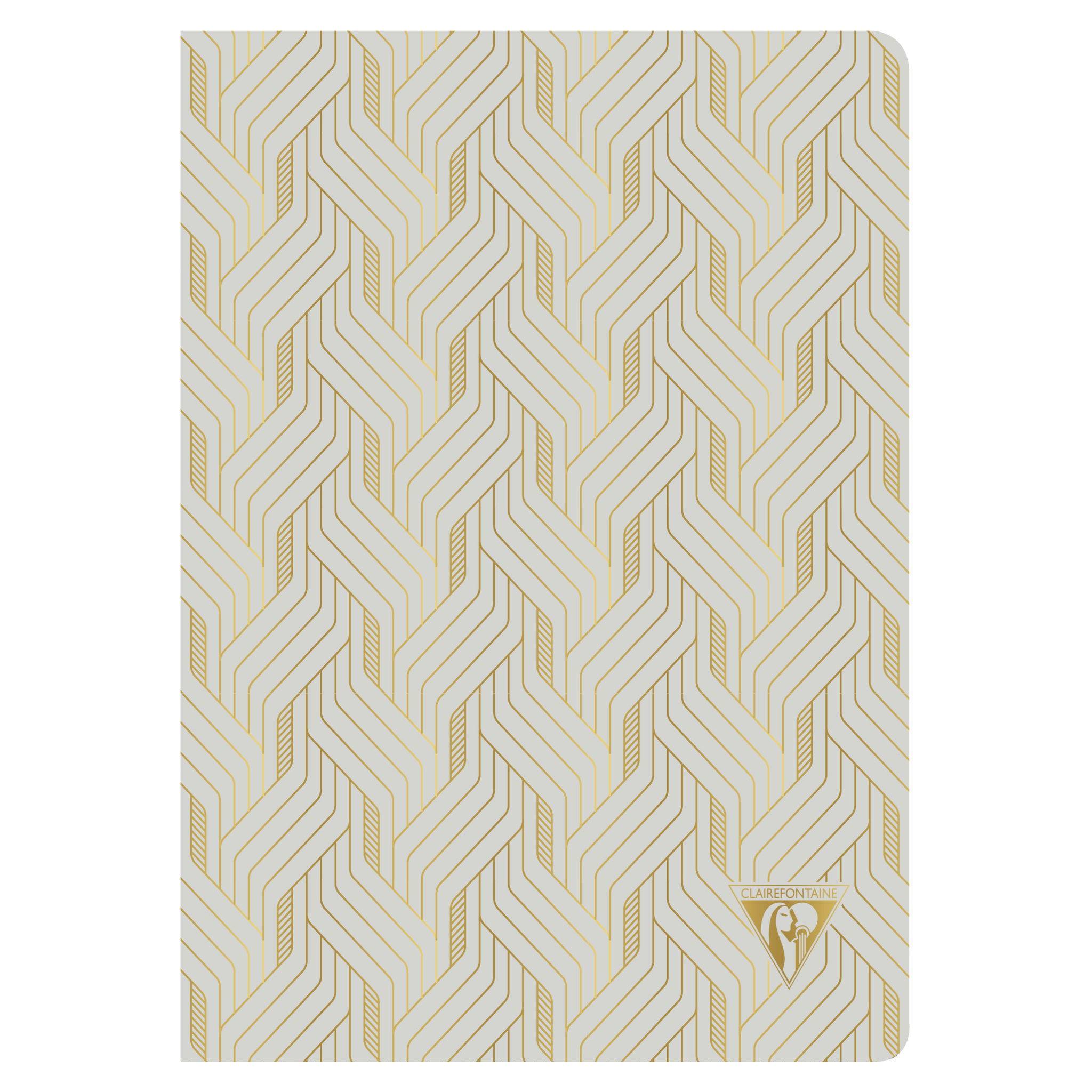 Clairefontaine 6x Notizbuch 14,8x21cm 48 Blatt liniert sortiert 193036C