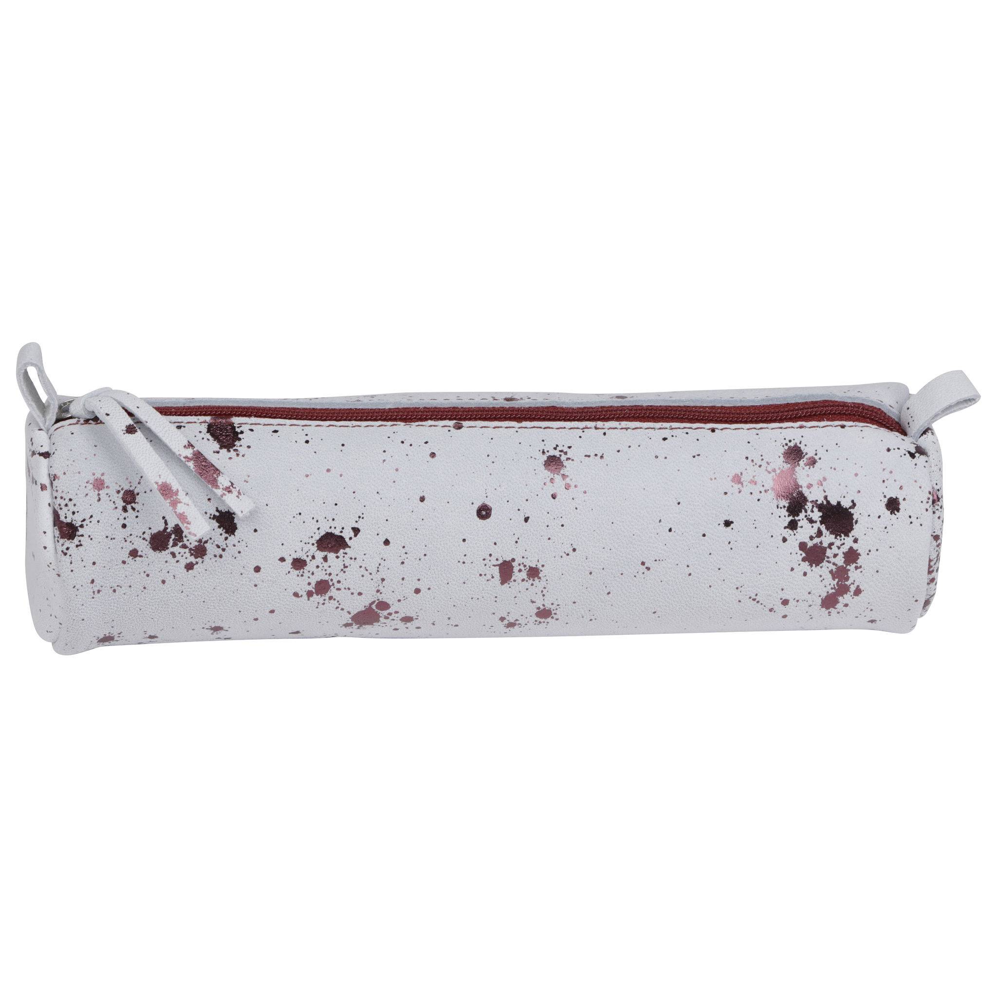 Clairefontaine 4x COSMICUIR Schlampermäppchen Wildleder kirsche 410111C