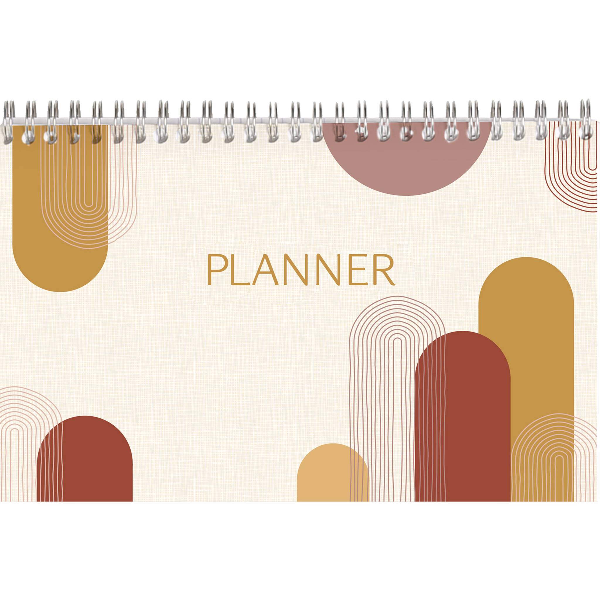 Clairefontaine 5x Block Planer 22x14 cm 53 Blatt 116069C