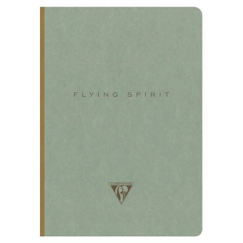 Clairefontaine 5x Notizbuch A5 14,8x21cm, 96 Bl liniert, 90g, Graugrün 107546C