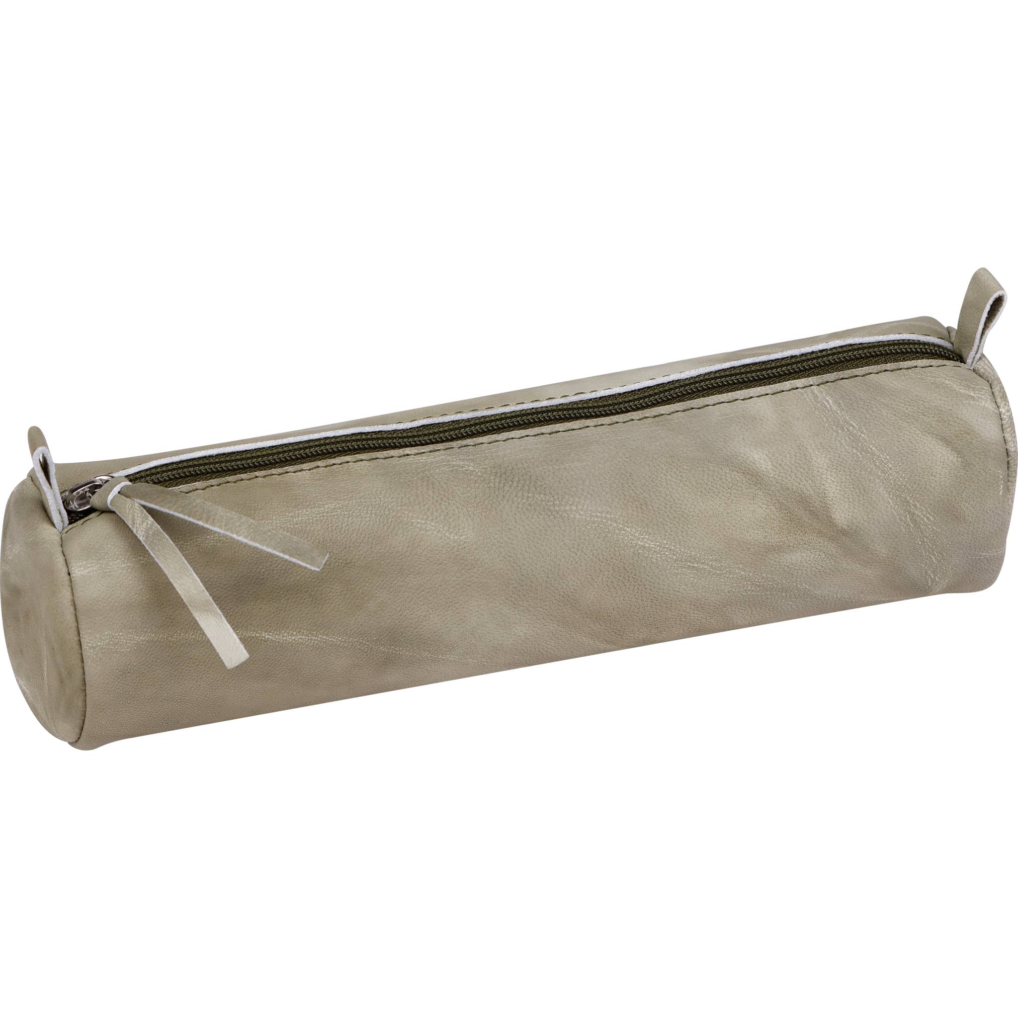 Clairefontaine 4x Rundes Schlampermäppchen herbstgrün Herbstgrün 410176C