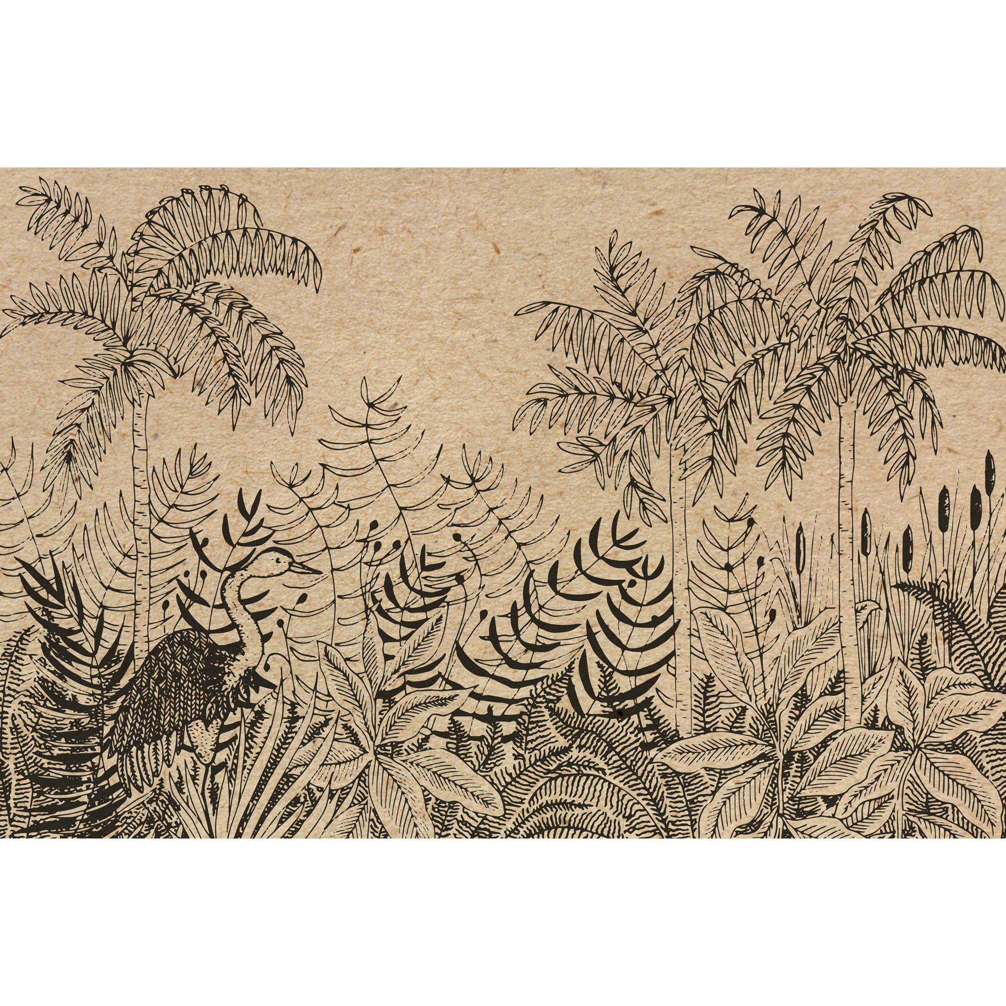 Clairefontaine 4x Le Cerisier Blanc, Schreibtischunterlage 60x40 cm 116051C