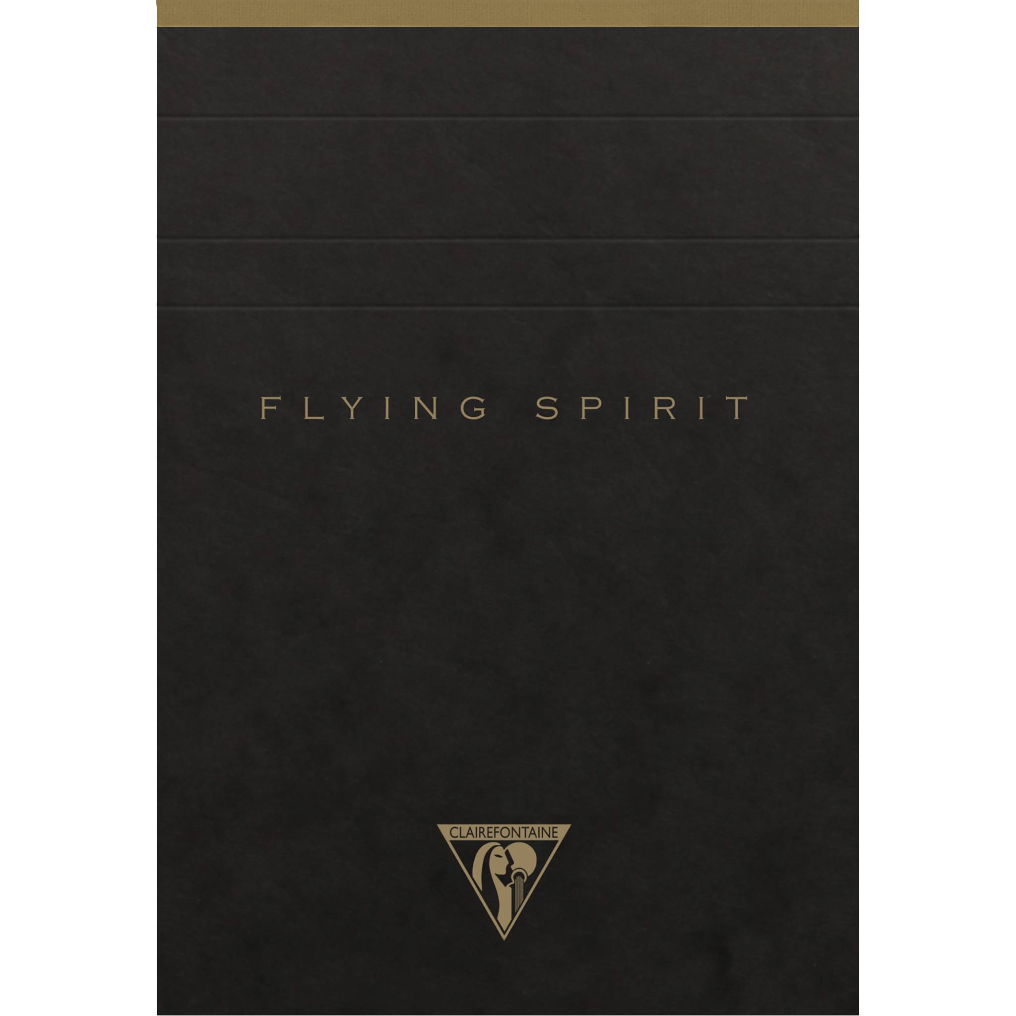 Clairefontaine 5x Block A6 70 Blatt liniert Motive sortiert - Schwarz 102646C