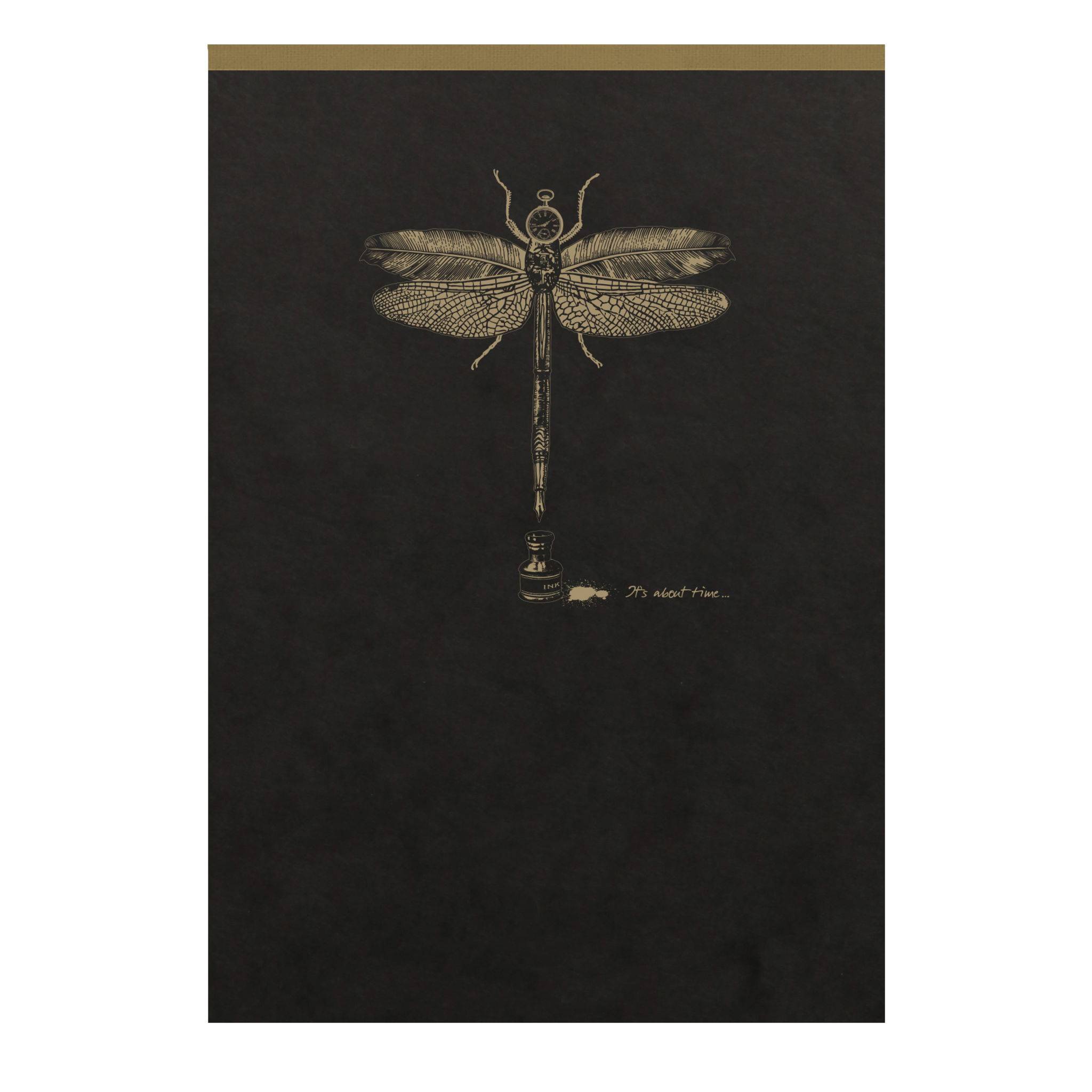 Clairefontaine 5x Block A6 70 Blatt liniert Motive sortiert - Schwarz 102646C