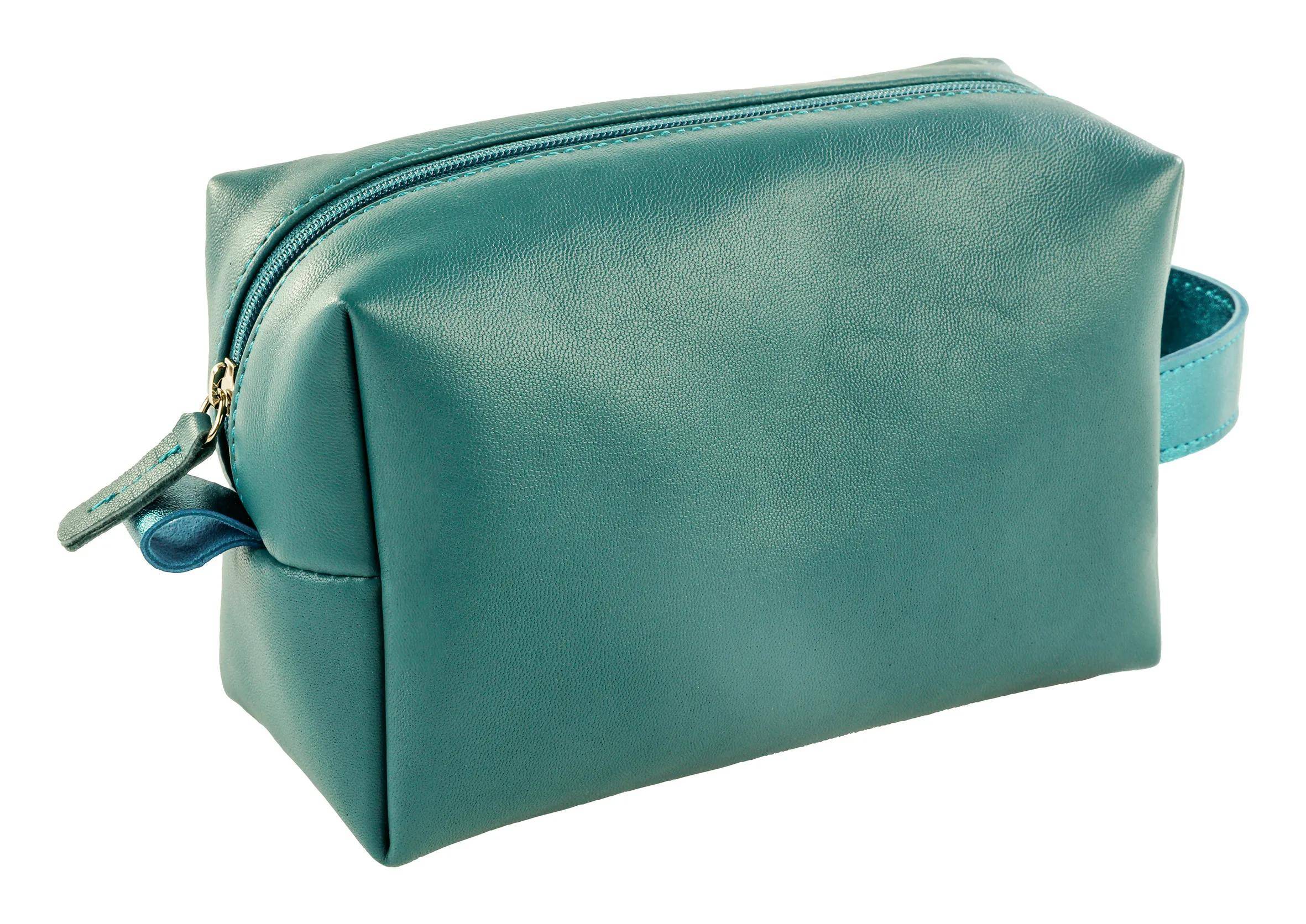 Clairefontaine 2x Ginkgo, Mehrzweck-Etui aus Leder 18x11x7 cm 115950C