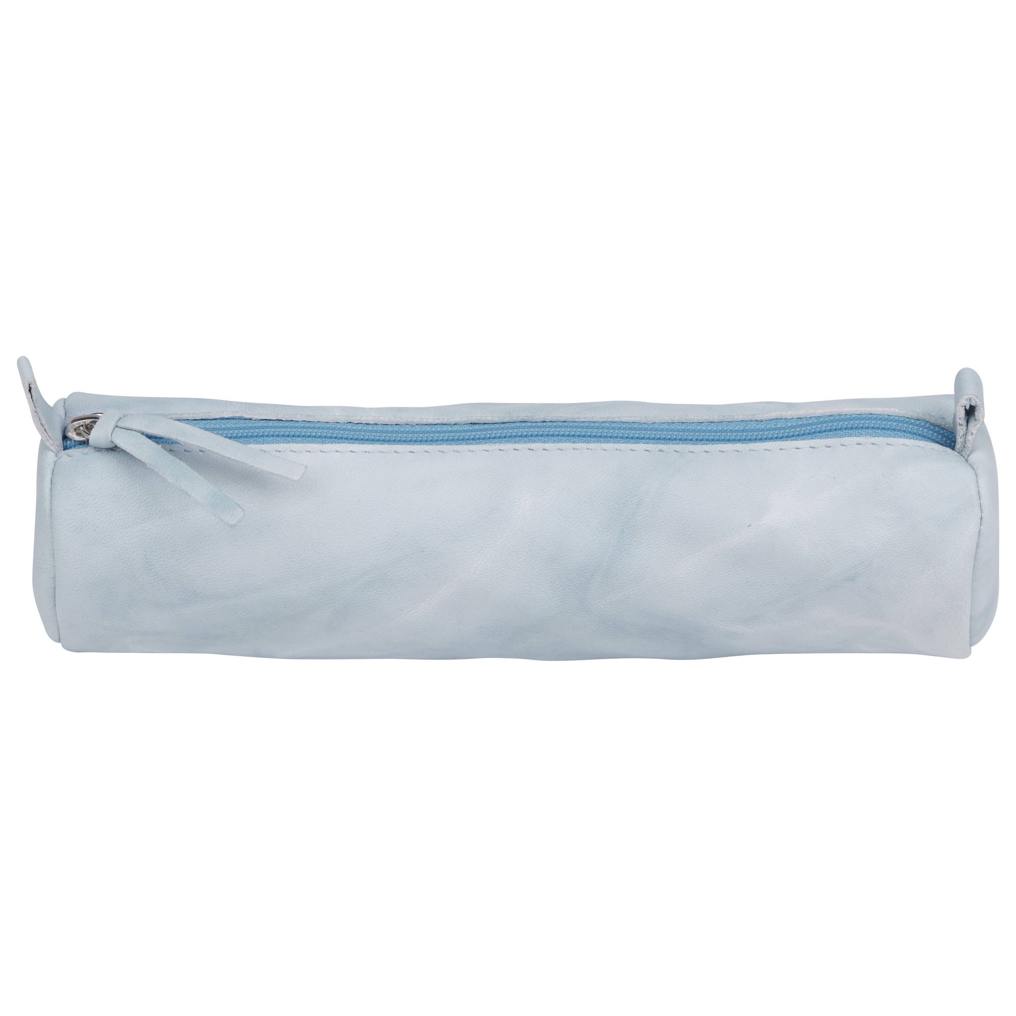Clairefontaine 4x Rundes Schlampermäppchen himmelblau Himmelblau 410175C