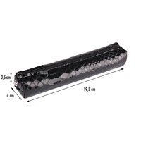 Clairefontaine 4x Schlampermäppchen 4x2,5x19,5cm schwarz Pythonschwarz 410173C Clairefontaine 4x Schlampermäppchen 4x2,5x19,5cm schwarz Pythonschwarz 410173C