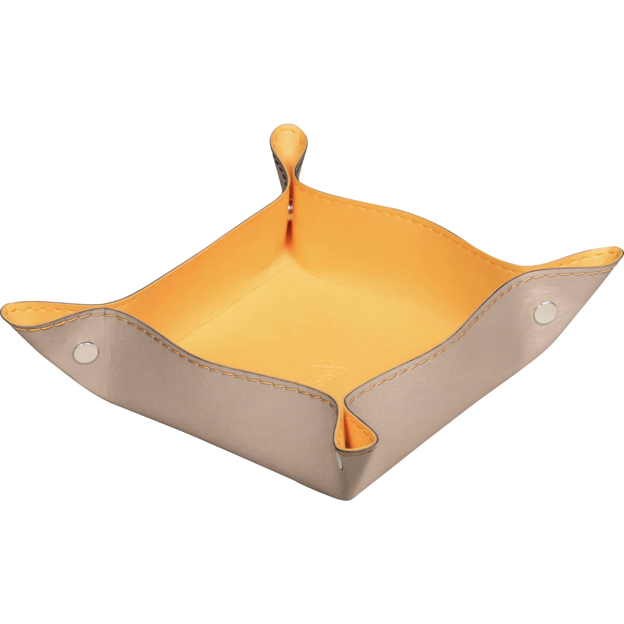 Rhodia 2x Taschenleerer aus italienischem Kunstleder, 12x12x4,5cm Rosa 194590C