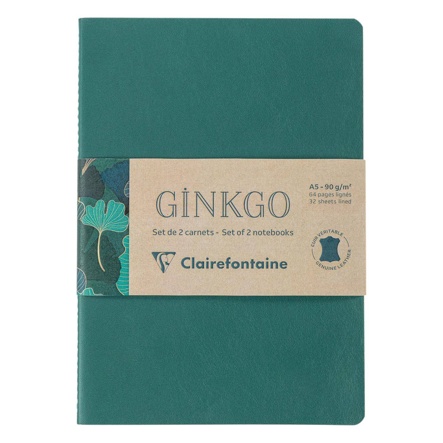Clairefontaine 6x Set 2 fadengehefteten Notizbüchern A5 14,7x43,3x35cm 115948C