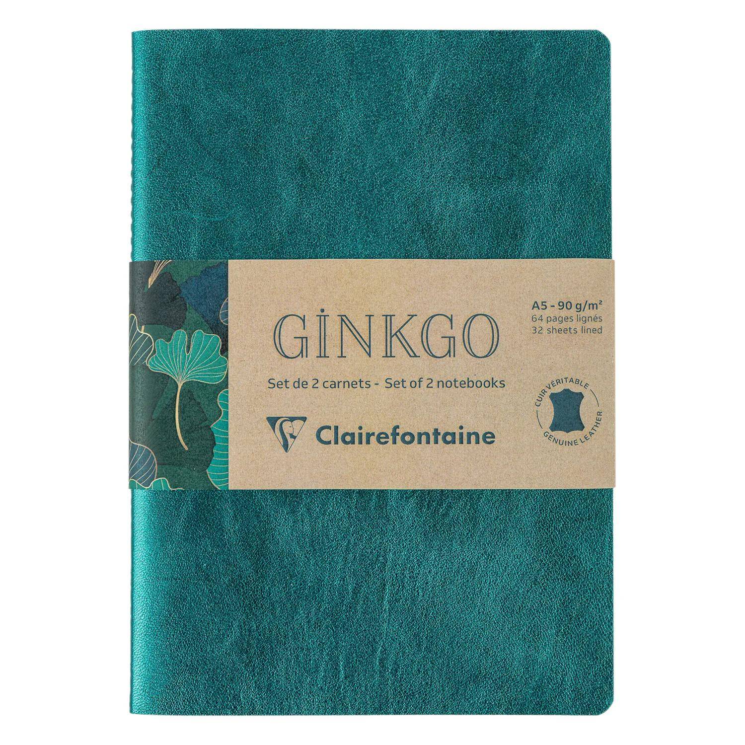 Clairefontaine 6x Set 2 fadengehefteten Notizbüchern A5 14,7x43,3x35cm 115948C