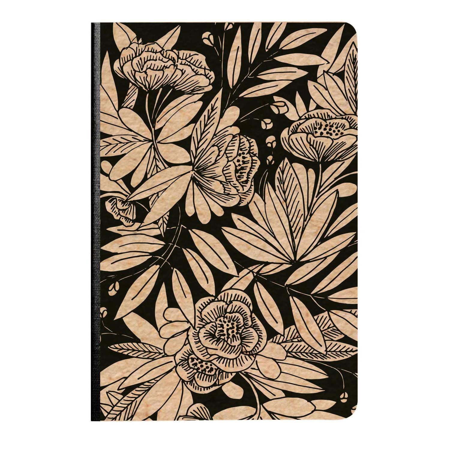 Clairefontaine 4x Notizbuch flexiblem Umschlag A5 80 Blatt lin. sort. 116041C