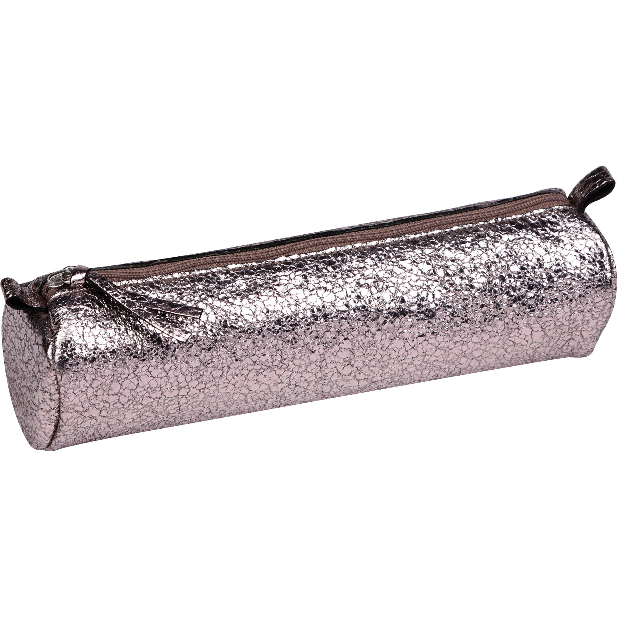 Clairefontaine 4x Céleste, rundes Schlampermäppchen, Lazer alba 410029C