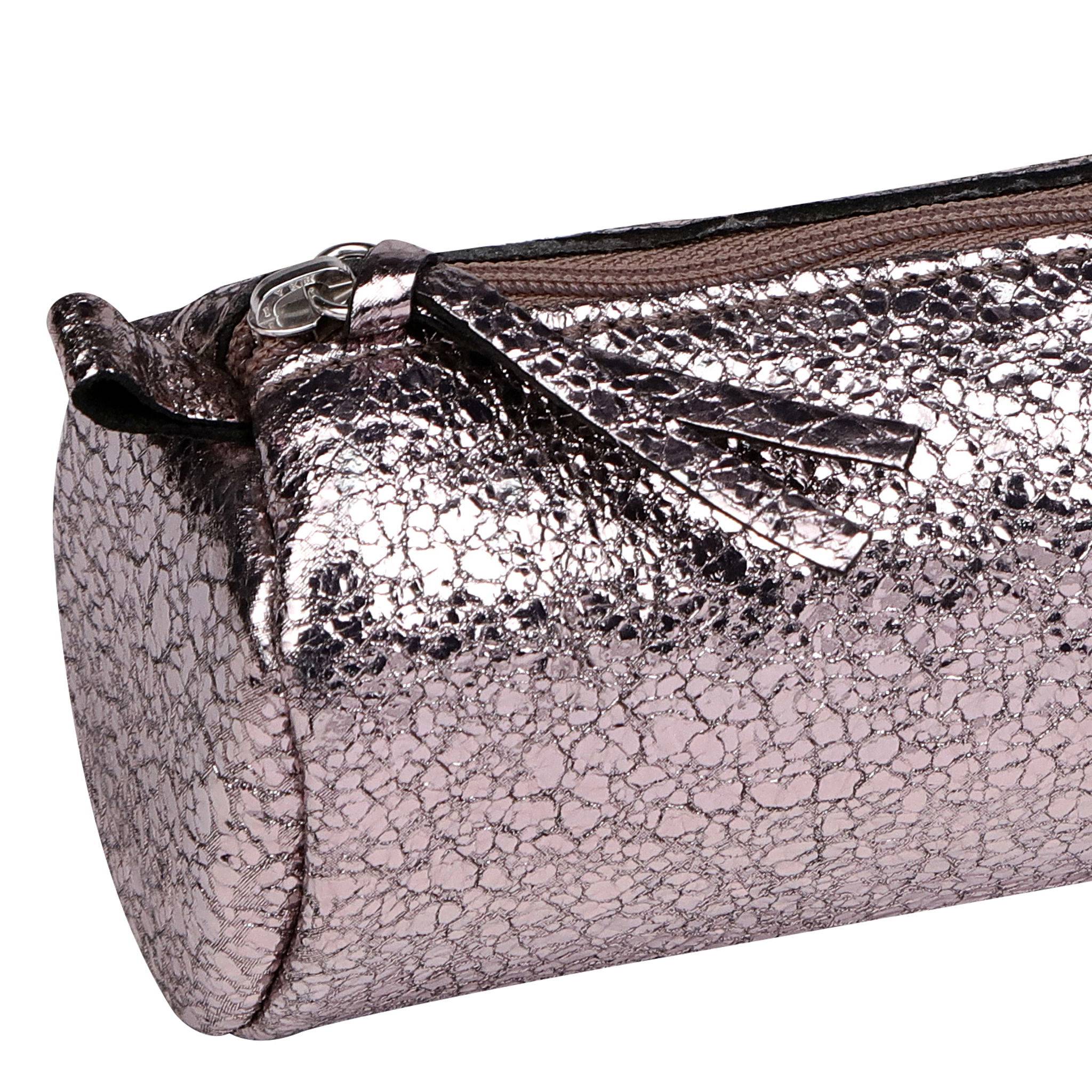 Clairefontaine 4x Céleste, rundes Schlampermäppchen, Lazer alba 410029C