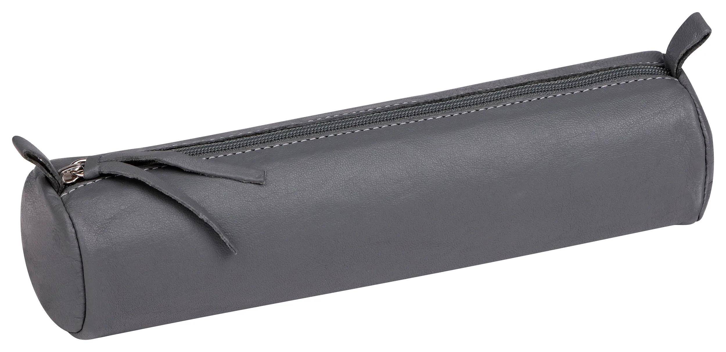 Clairefontaine 6x Schlampermäppchen einfarbig 6 Farben Ø5,5x22cm sortiert 8718C