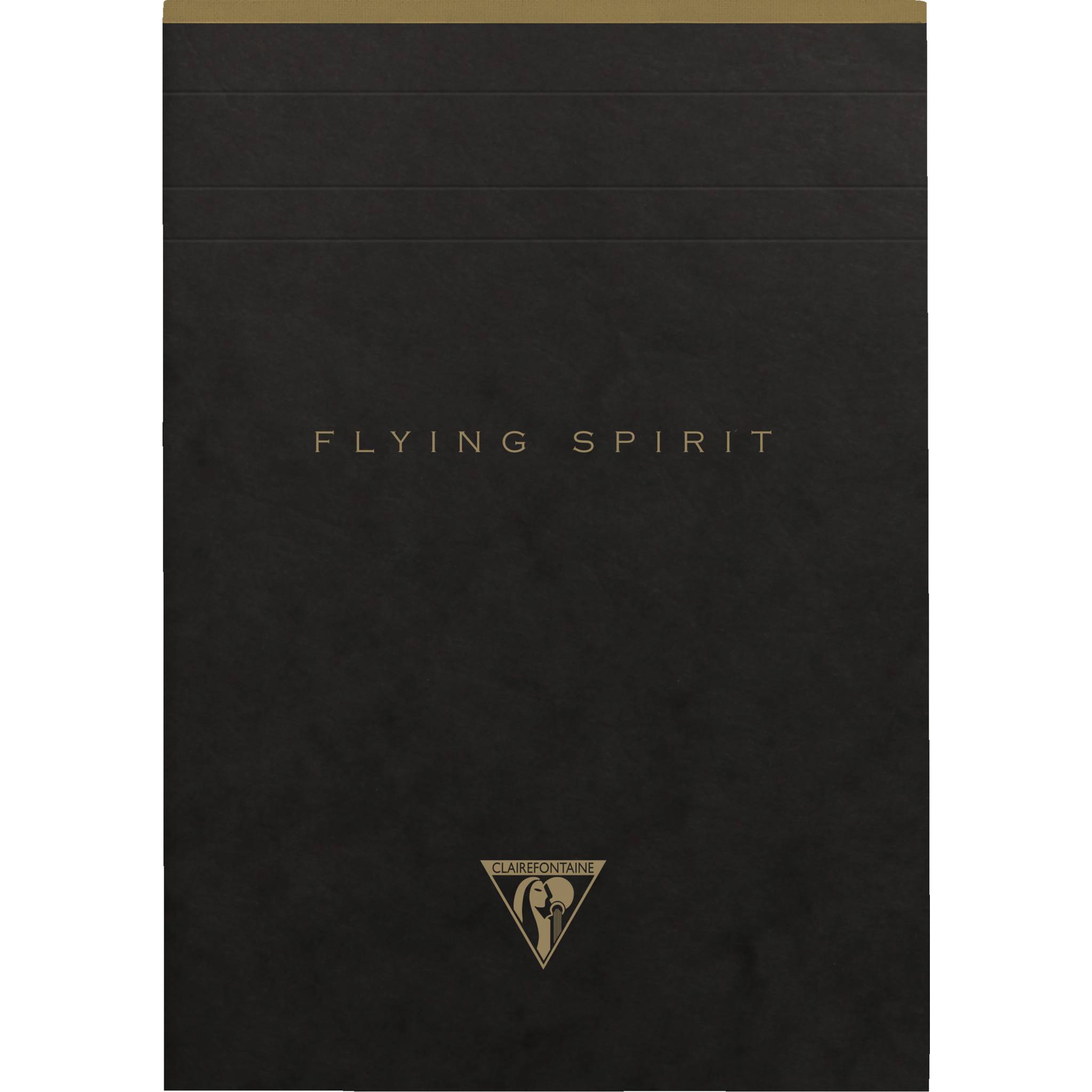 Clairefontaine 5x Block A5 70 Blatt liniert sortiert - Schwarz 102636C