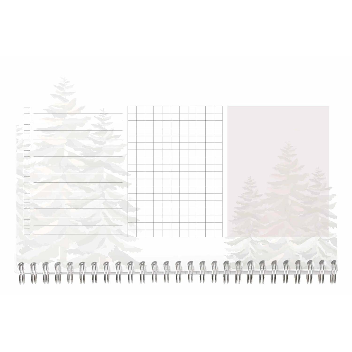 Clairefontaine 5x Block Planer 22x14 cm 53 bedruckte Blätter 83496C