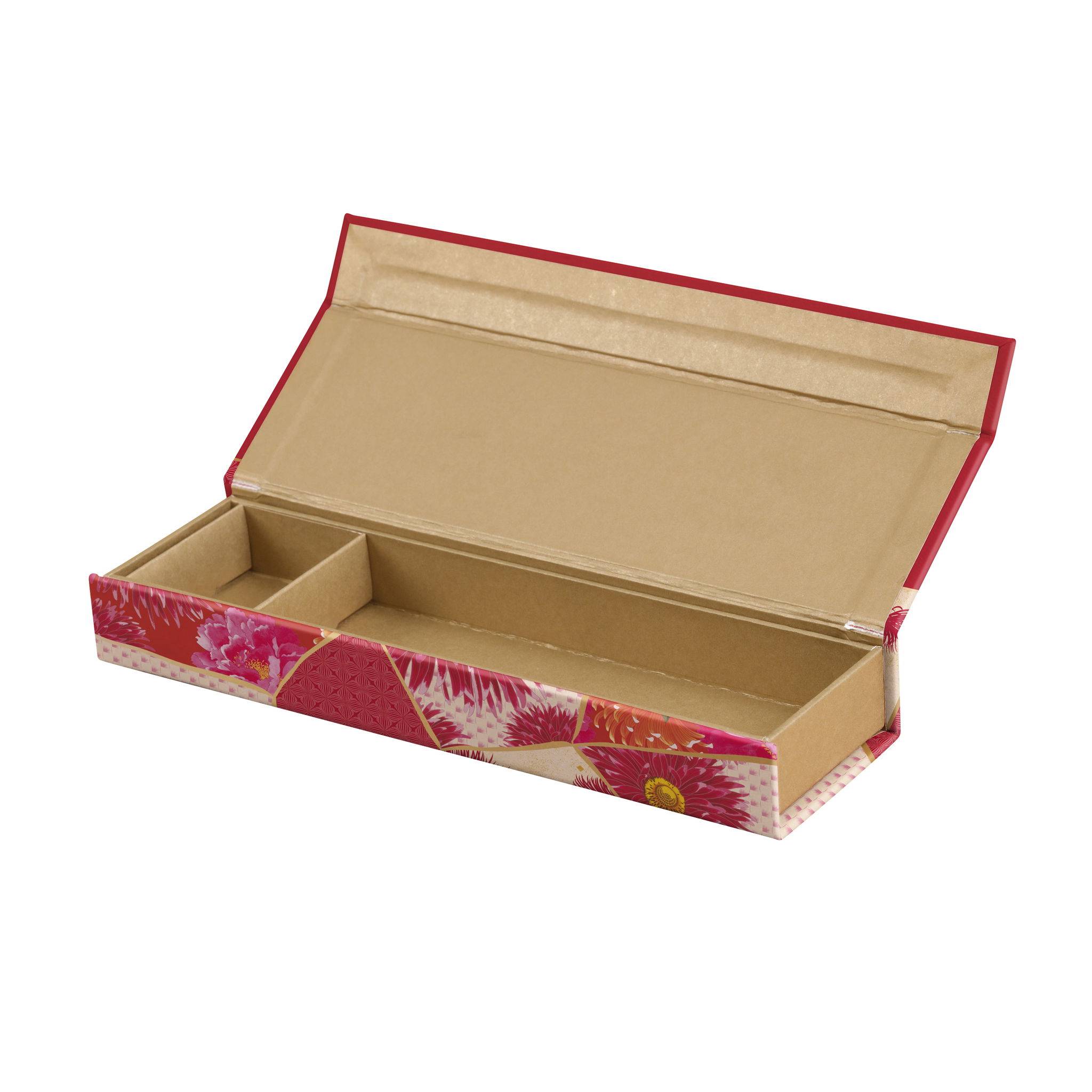 Clairefontaine 4x Kenzo Takada Maiko, Stiftetui 22x6,5x3 cm Mit Motiven 115806C